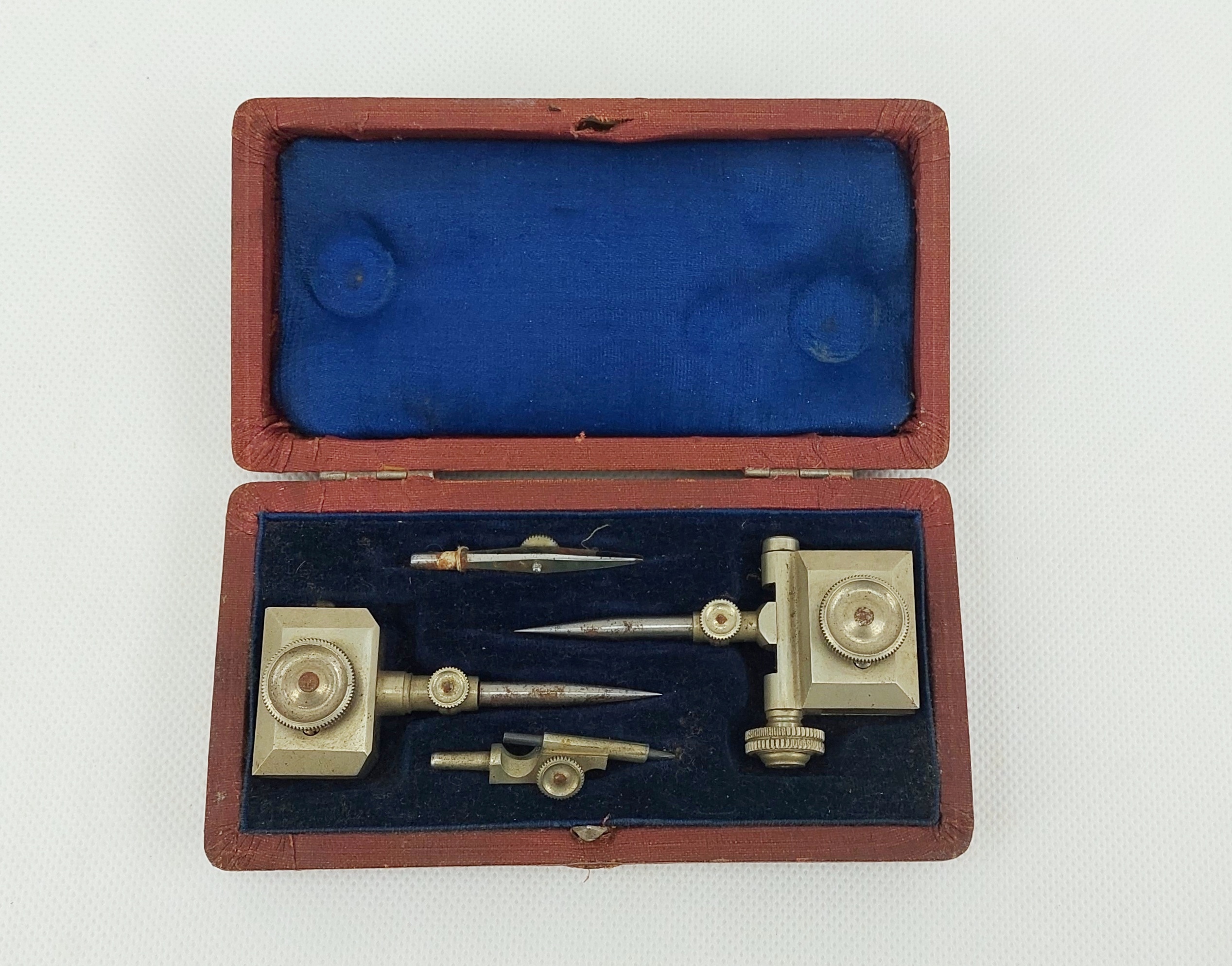 Vintage Cased Set of Drawing Instruments