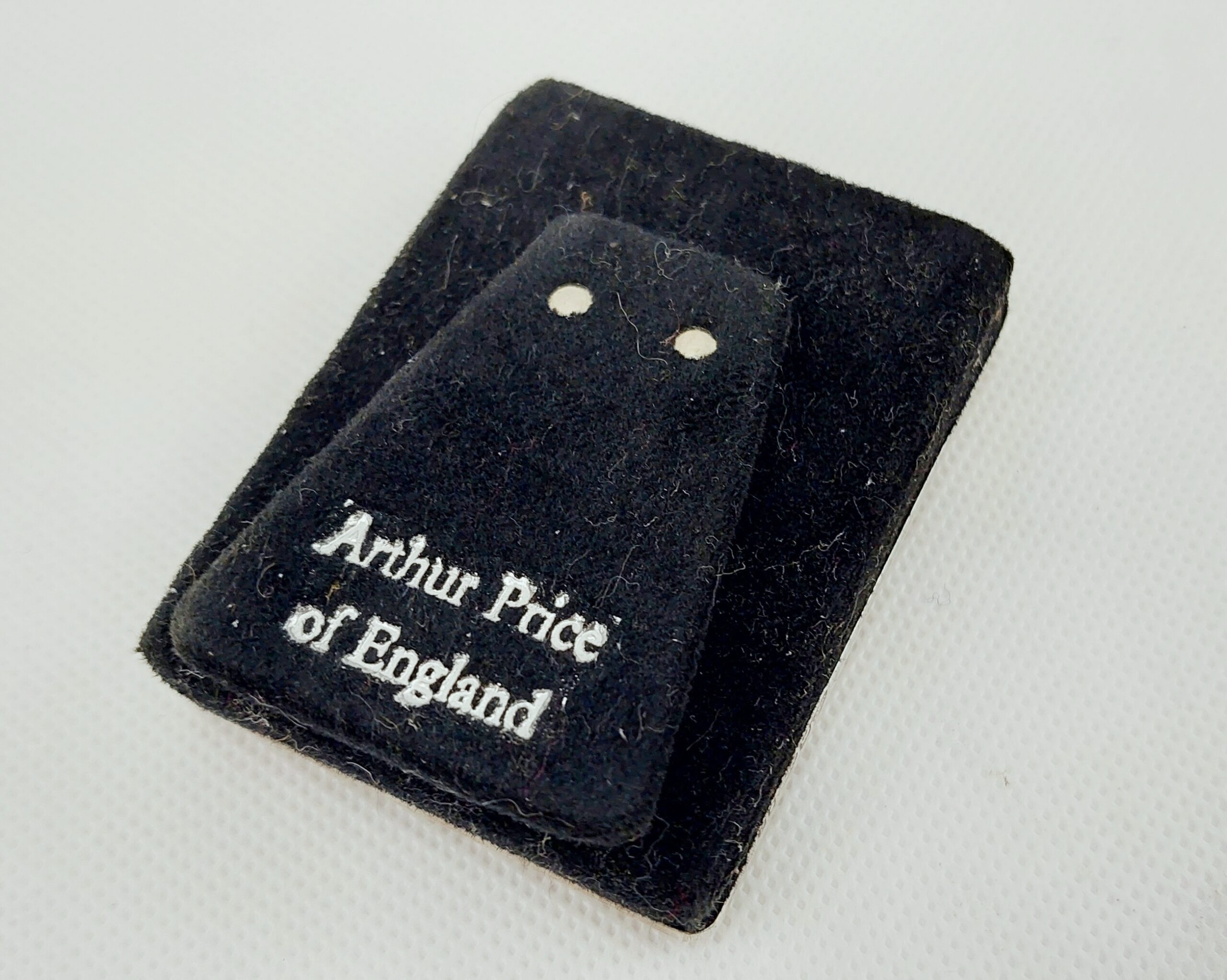 Arthur Price Sterling Silver Miniature Clock - Image 5