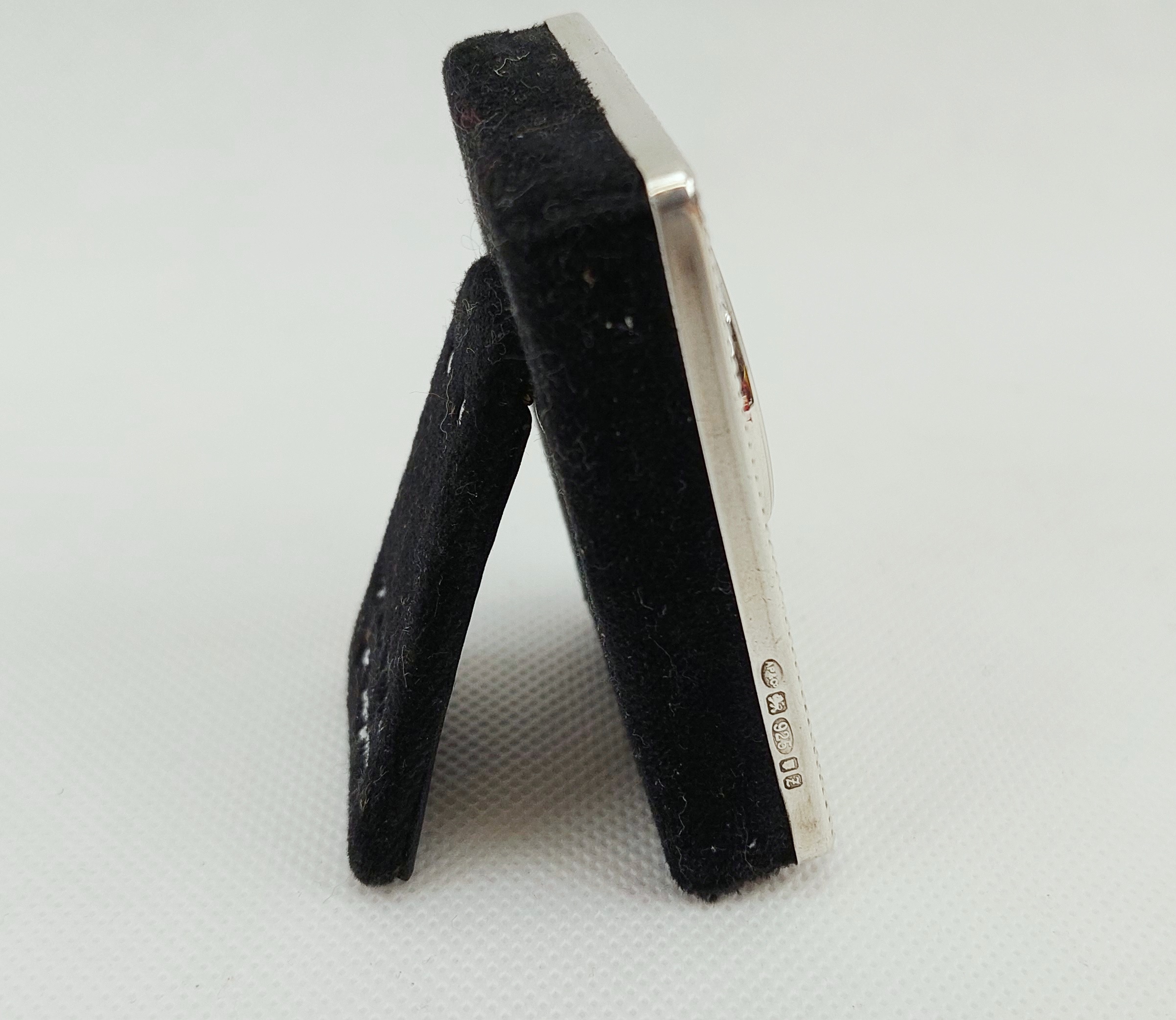 Arthur Price Sterling Silver Miniature Clock - Image 6