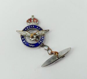 WW2 Royal Air Force Button Badge