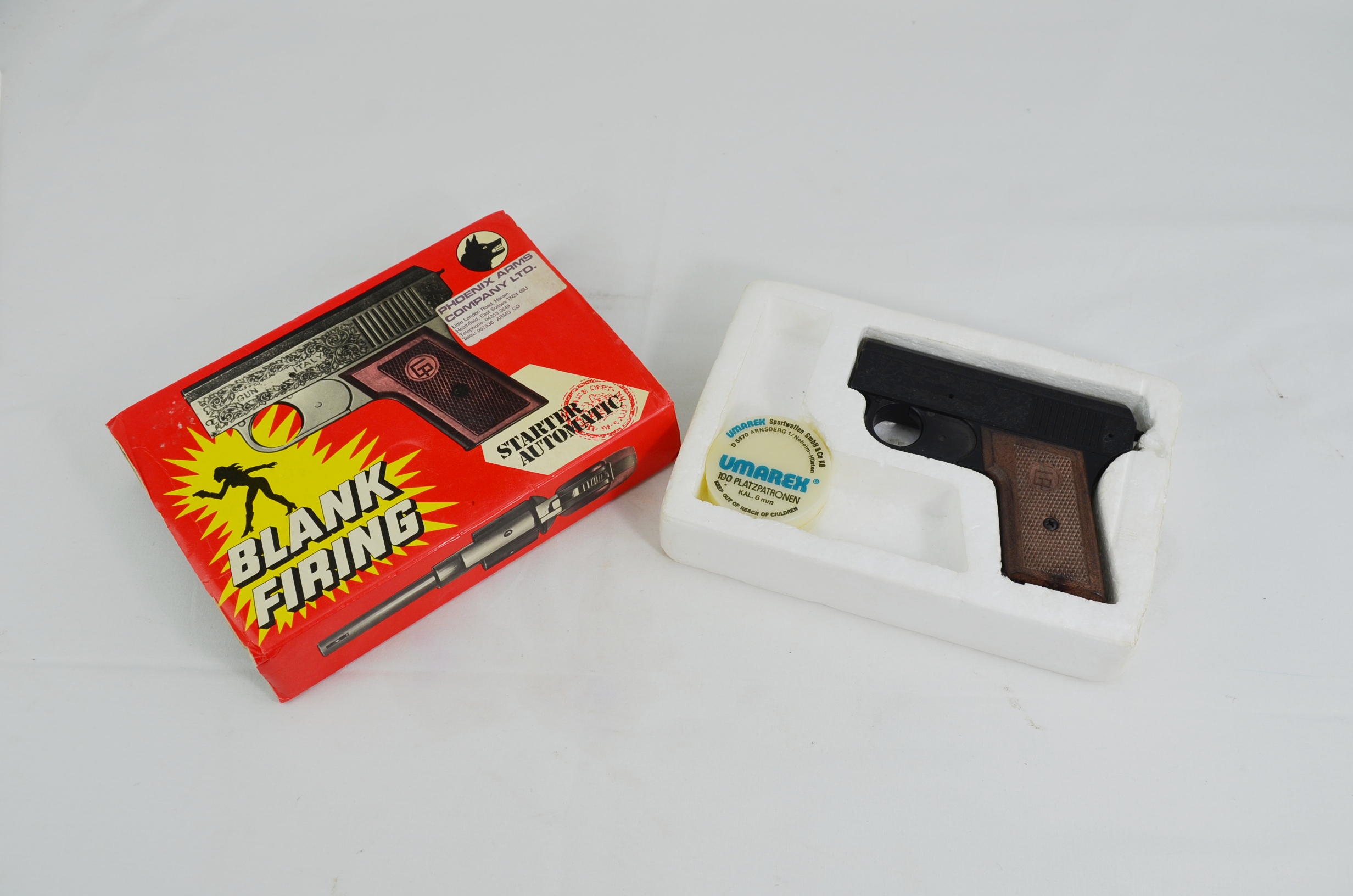 Sussex Armoury 7 Shot Blank Firing Starter Pistol - Image 2