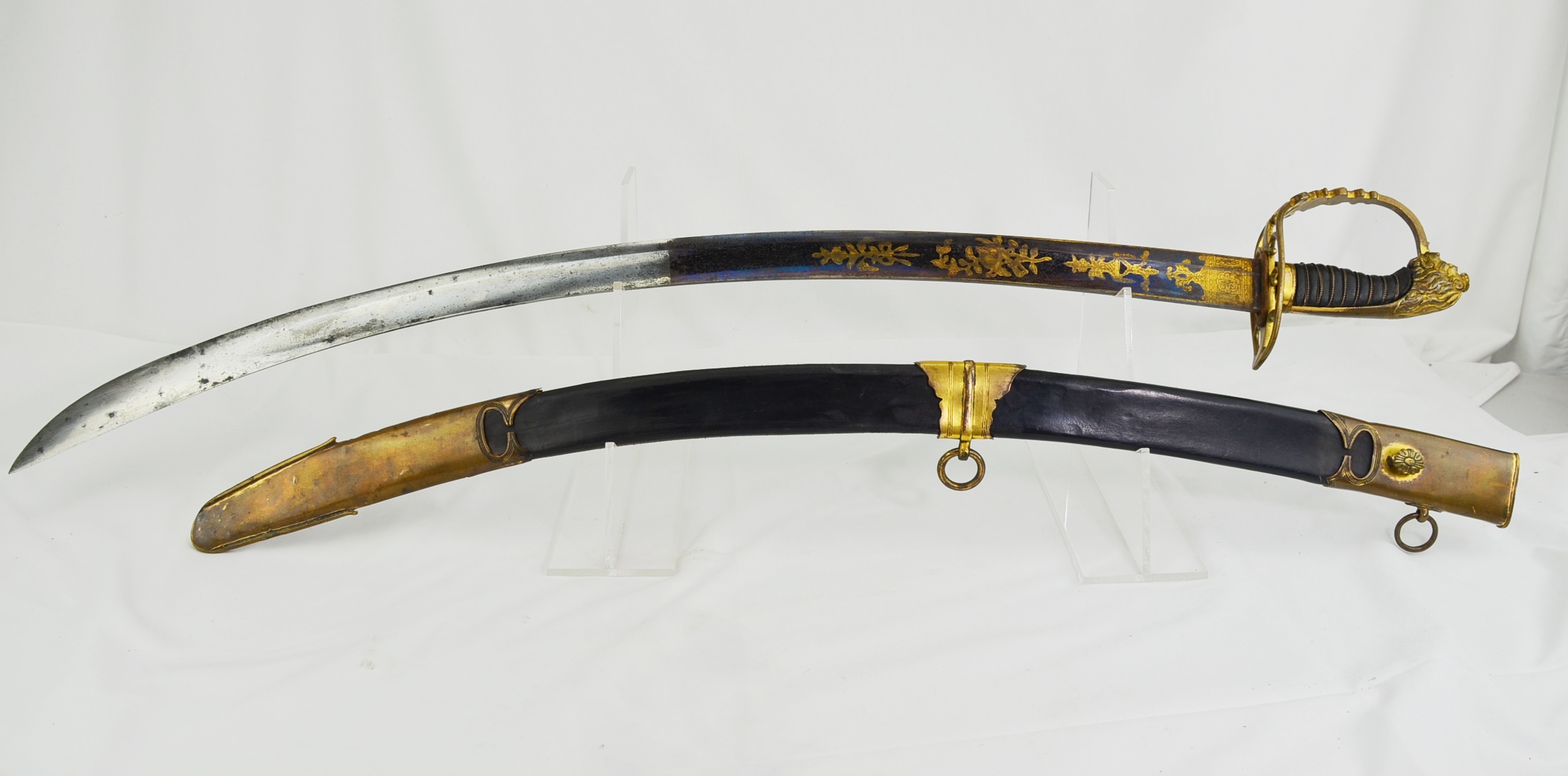 Early 19th Century British 1803 Pattern Light Company Officer’s Sabre By Prosser