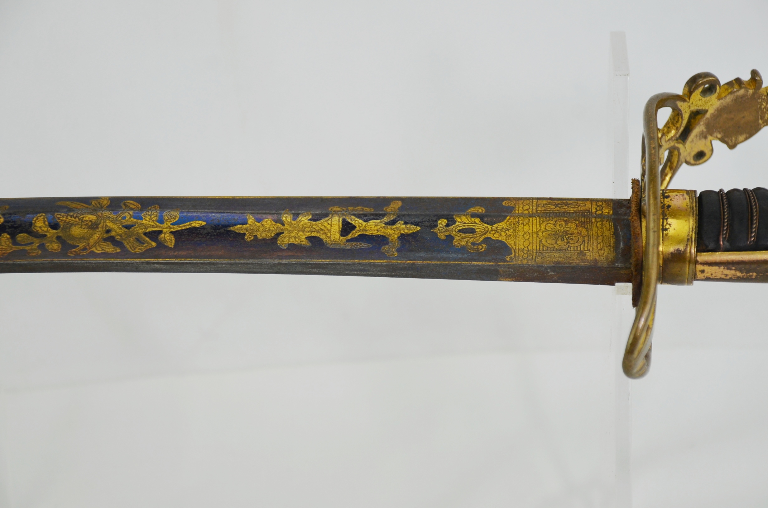 Early 19th Century British 1803 Pattern Light Company Officer’s Sabre By Prosser - Image 5