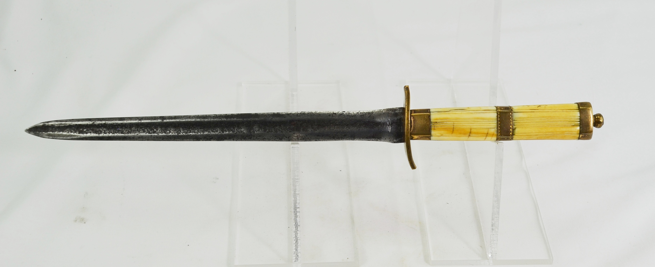 Georgian British Naval Fighting Dirk by Francis Thurkle - Image 3