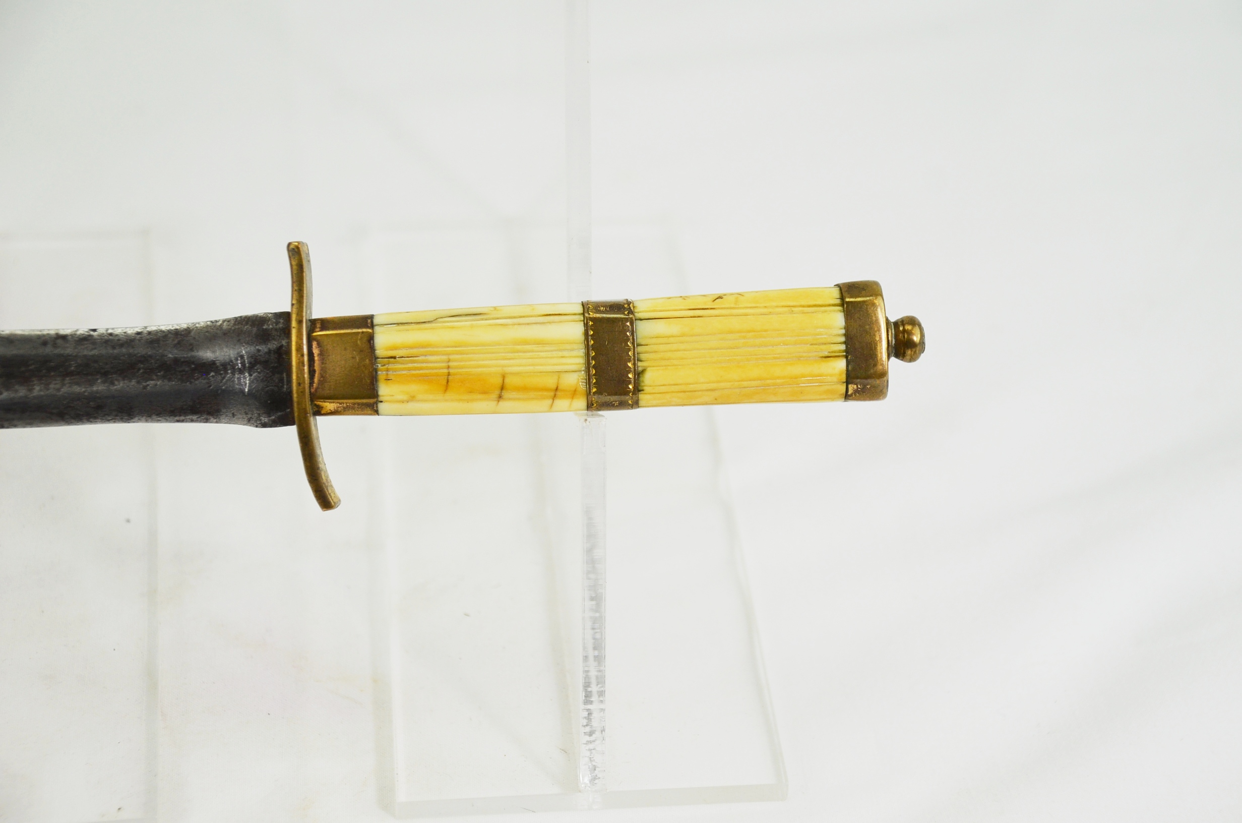 Georgian British Naval Fighting Dirk by Francis Thurkle - Image 4