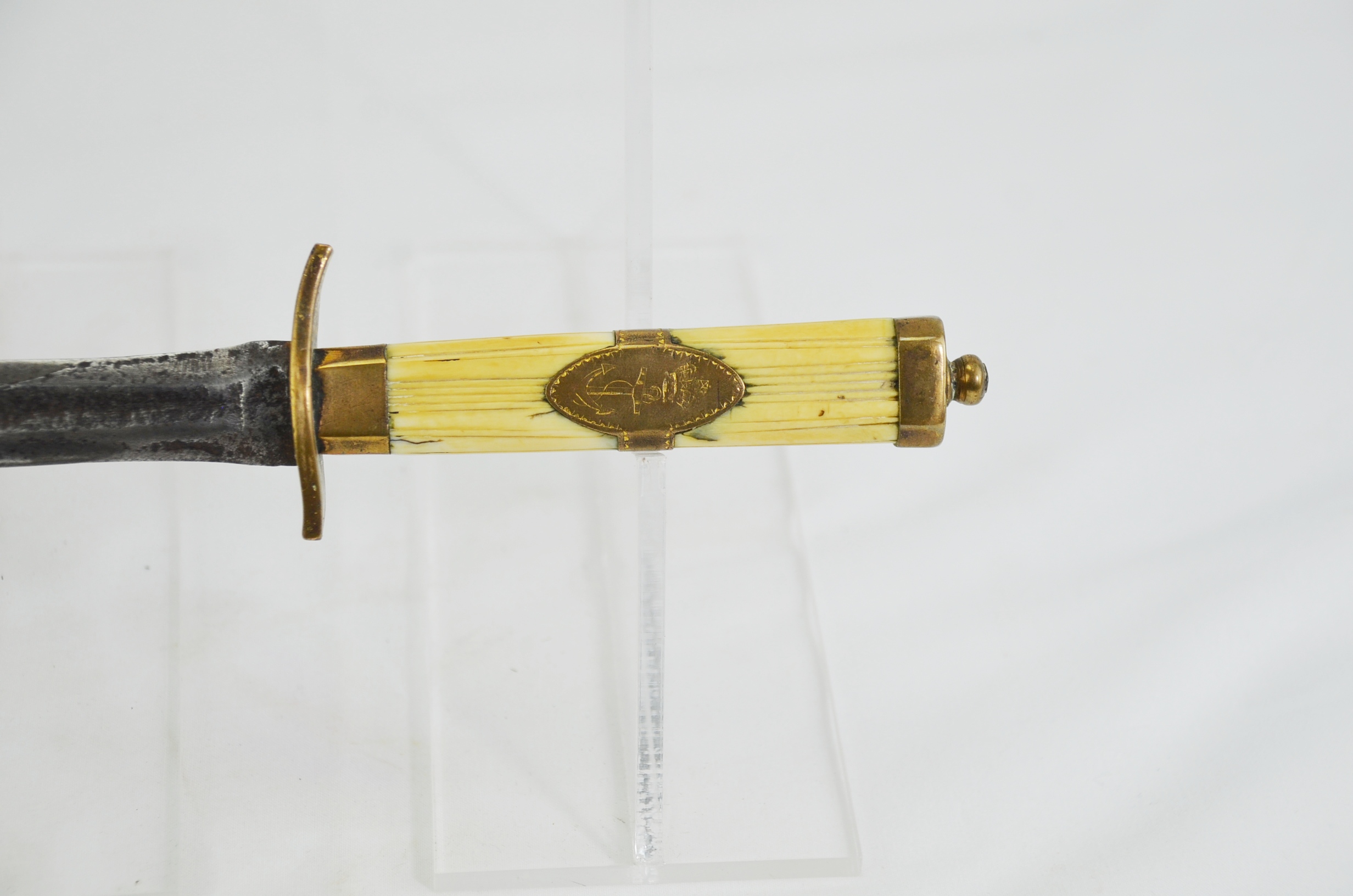 Georgian British Naval Fighting Dirk by Francis Thurkle - Image 5