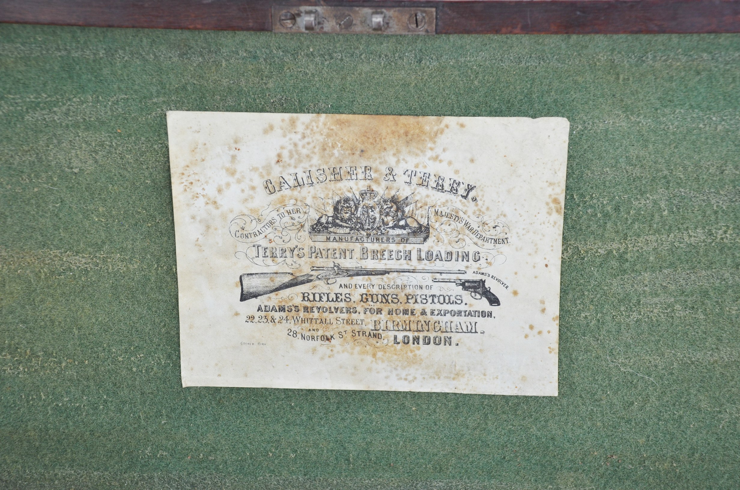 12-Bore Double-Barrel Shotgun by Calisher and Terry - Image 3