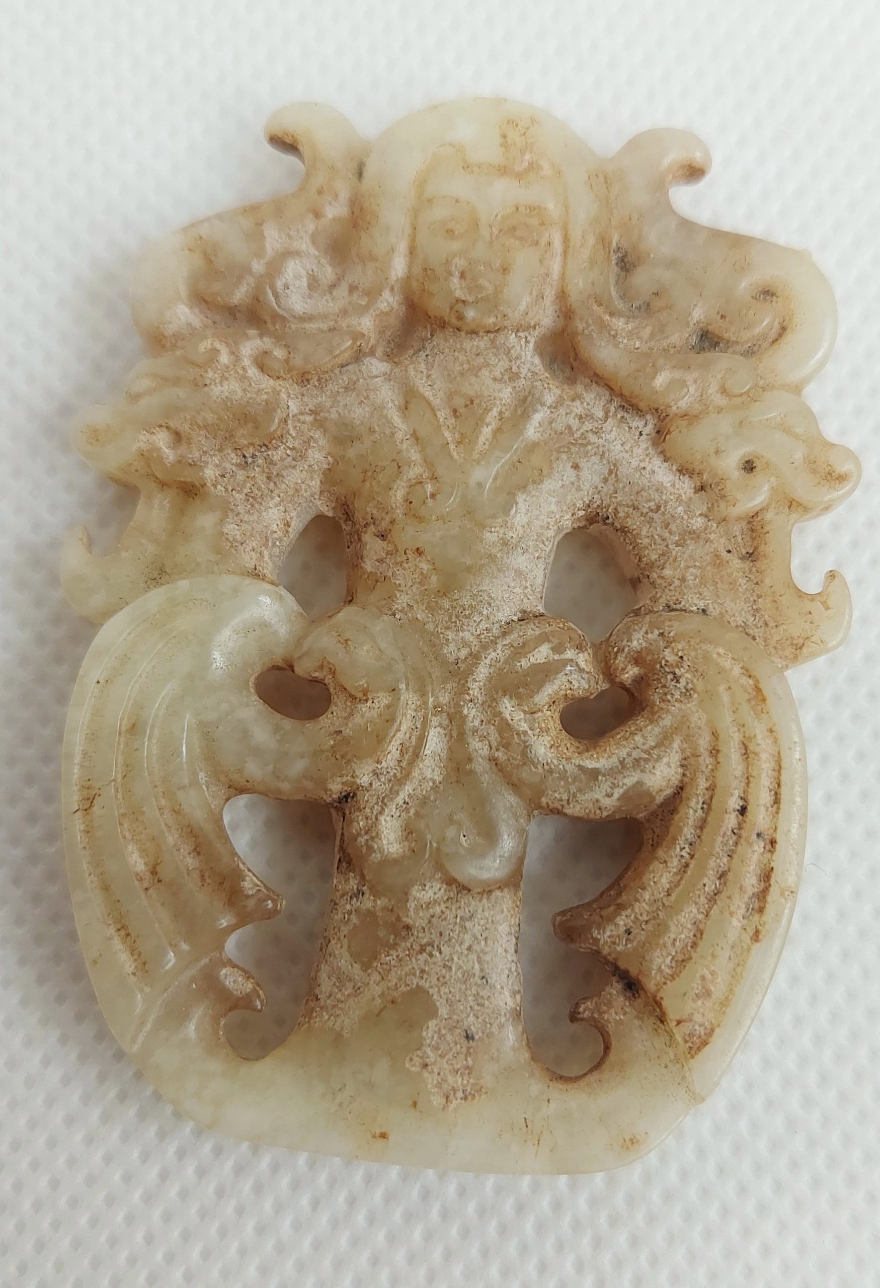 Chinese Nephrite Jade Carving Of A Dancer - Image 2
