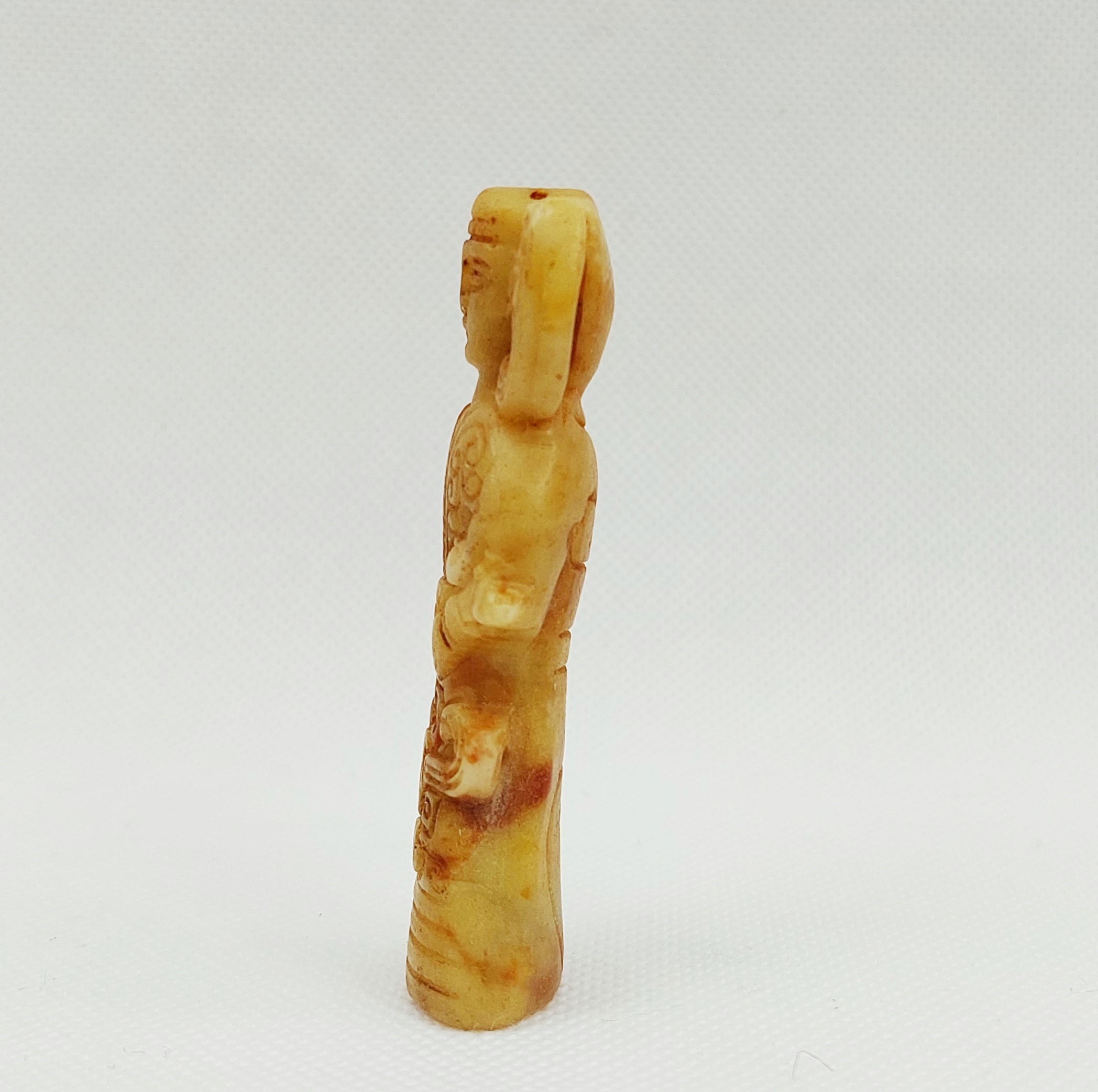Chinese Nephrite Jade Pendant Of A Goddess - Image 4