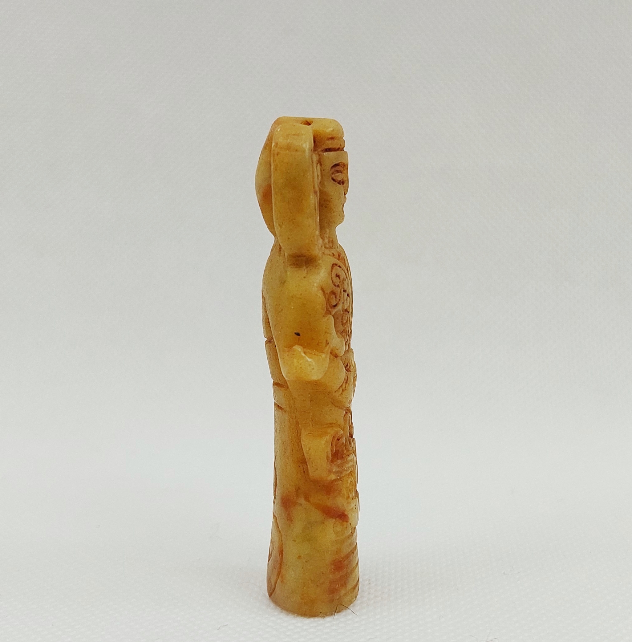 Chinese Nephrite Jade Pendant Of A Goddess - Image 6