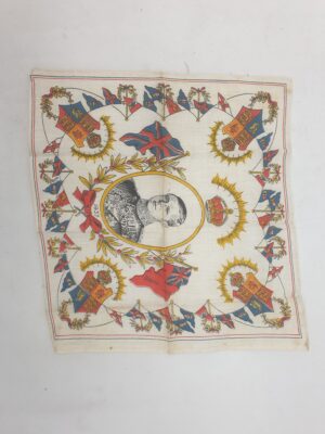 King Edward VIII 1937 Coronation Ornamental Handkerchief