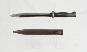 Genuine WW2 German K98 Bayonet with Original Scabbard
