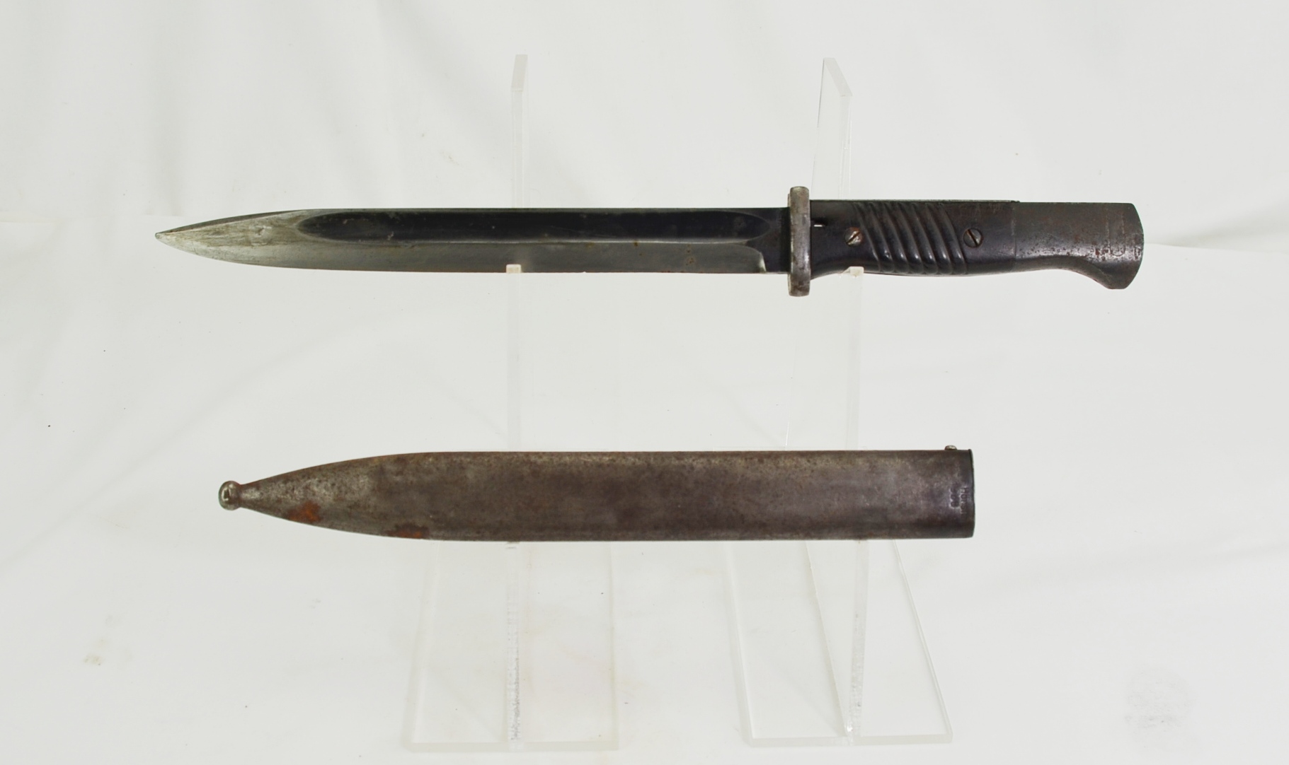 Genuine WW2 German K98 Bayonet with Original Scabbard - Image 8