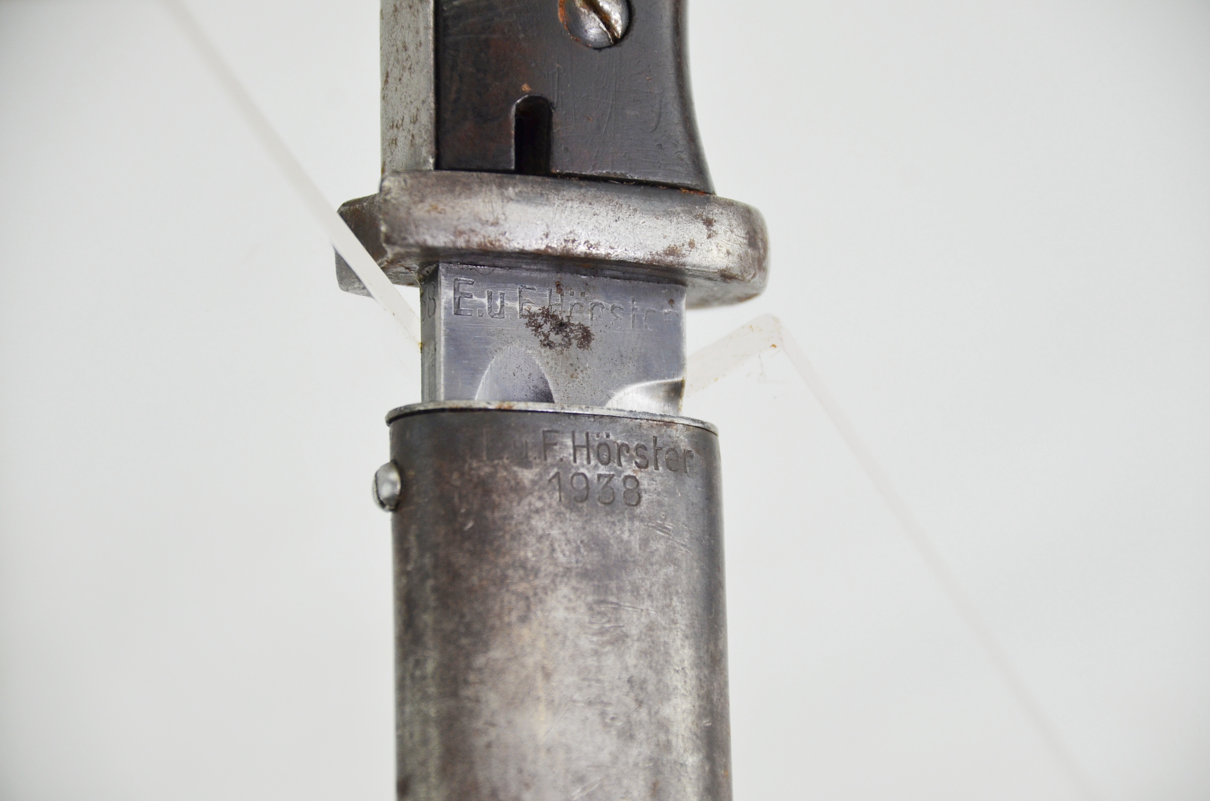 Genuine WW2 German K98 Bayonet with Original Scabbard - Image 7