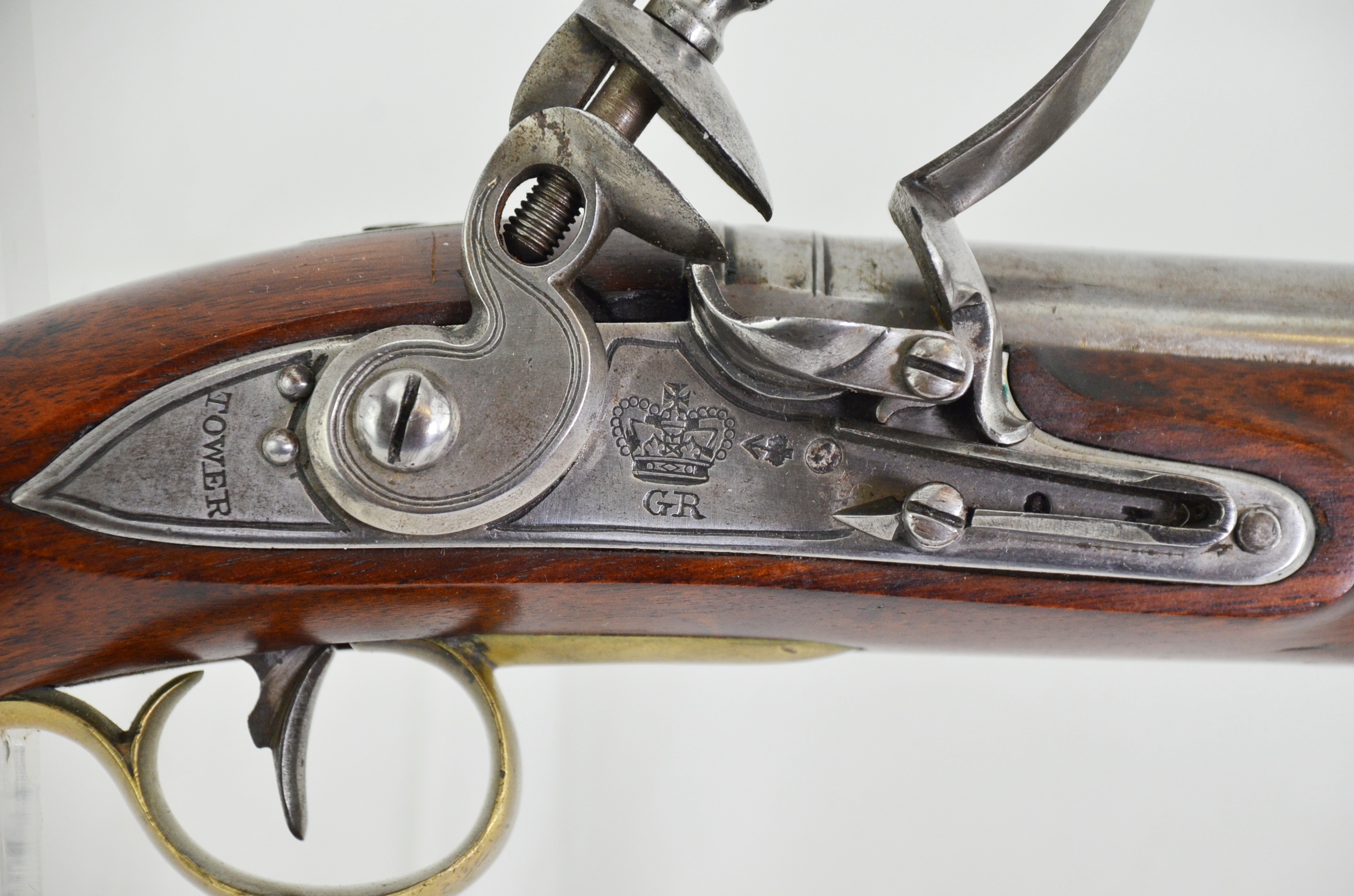 Original 1821 Pattern Sea Service Flintlock Pistol #1 - Image 2