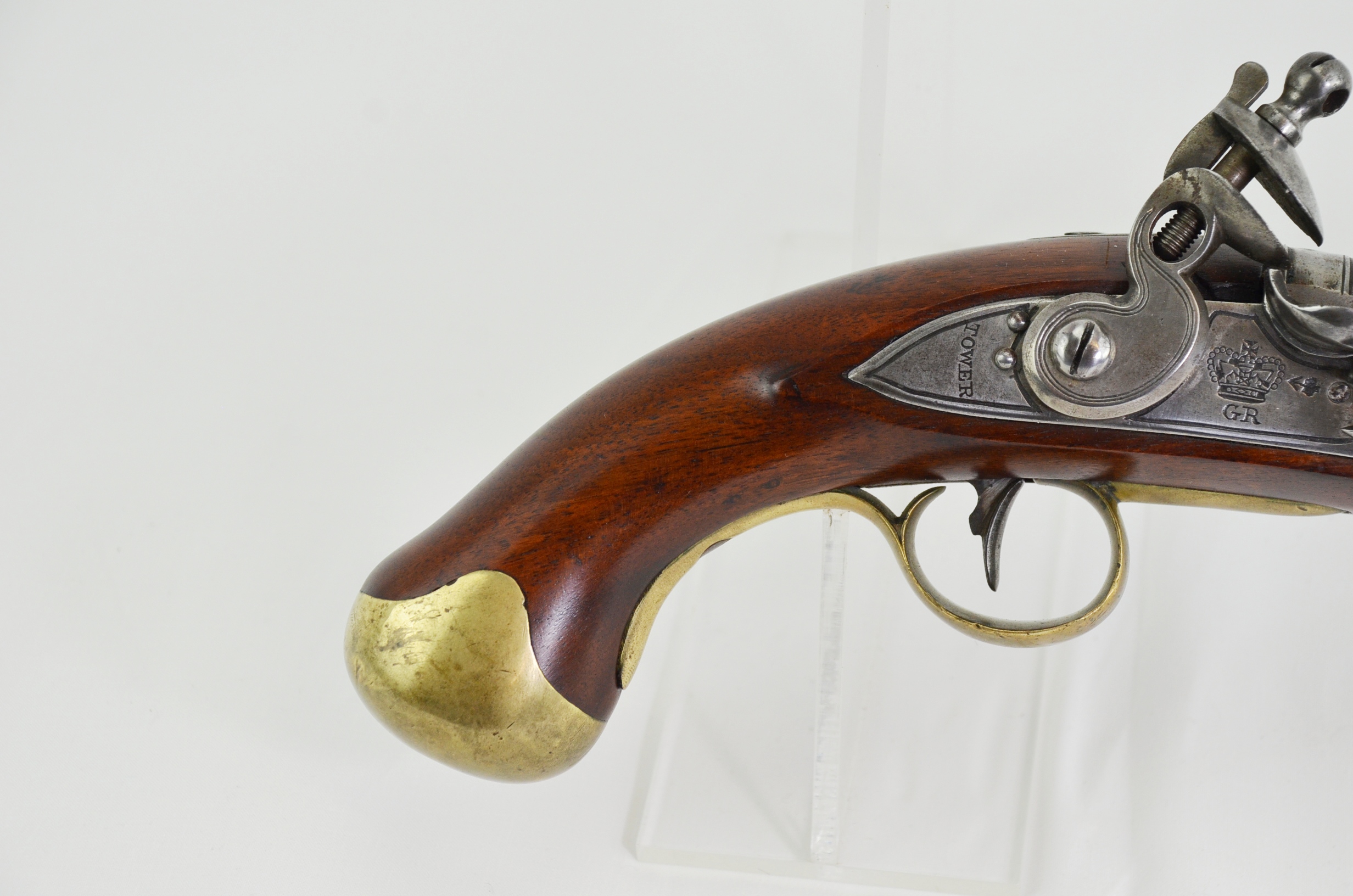 Original 1821 Pattern Sea Service Flintlock Pistol #1 - Image 3