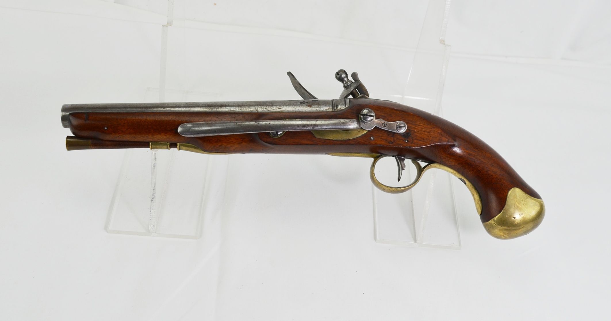 Original 1821 Pattern Sea Service Flintlock Pistol #1 - Image 5