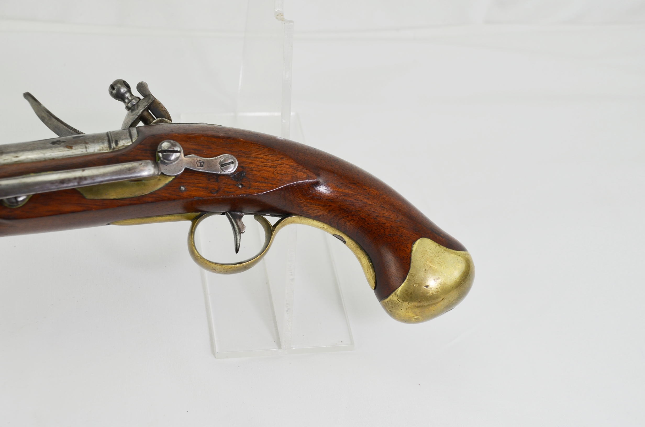 Original 1821 Pattern Sea Service Flintlock Pistol #1 - Image 6