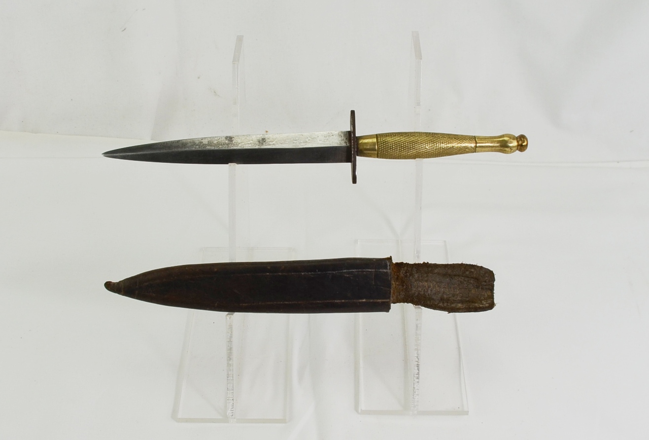Original 2nd Pattern Indian Fairbairn Sykes Commando Dagger Fighting Knife - Image 4