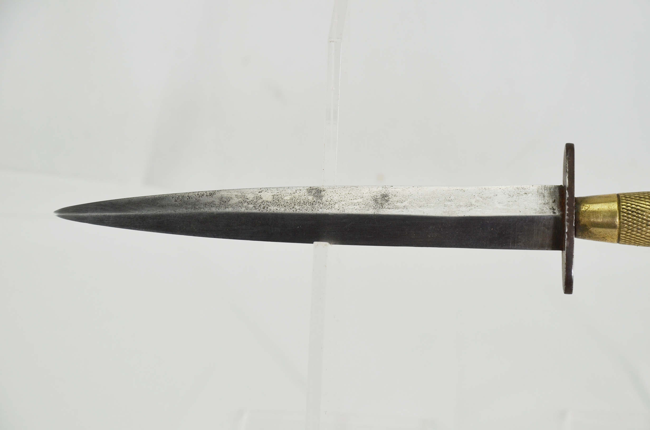 Original 2nd Pattern Indian Fairbairn Sykes Commando Dagger Fighting Knife - Image 5