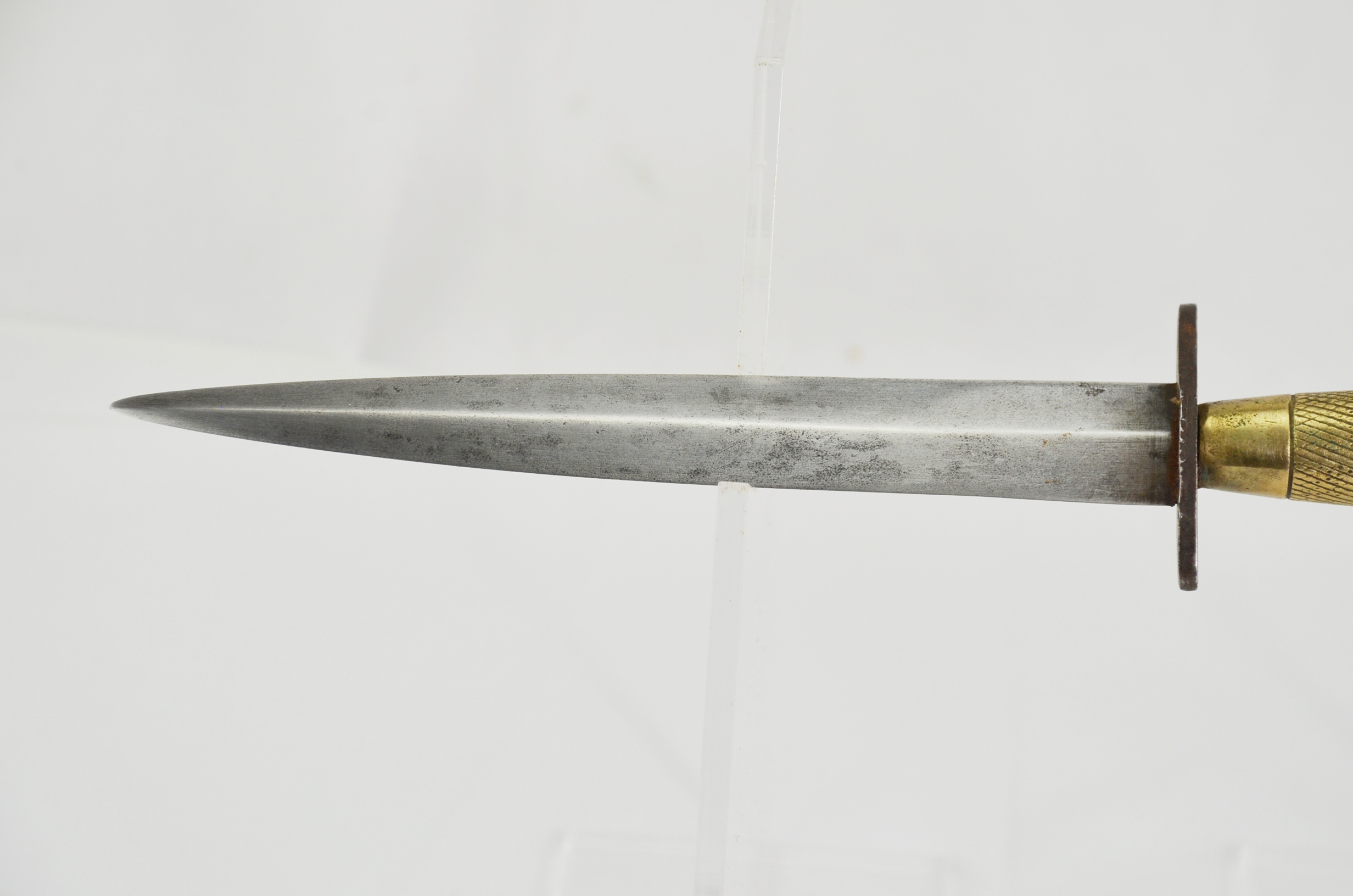 Original 2nd Pattern Indian Fairbairn Sykes Commando Dagger Fighting Knife - Image 8