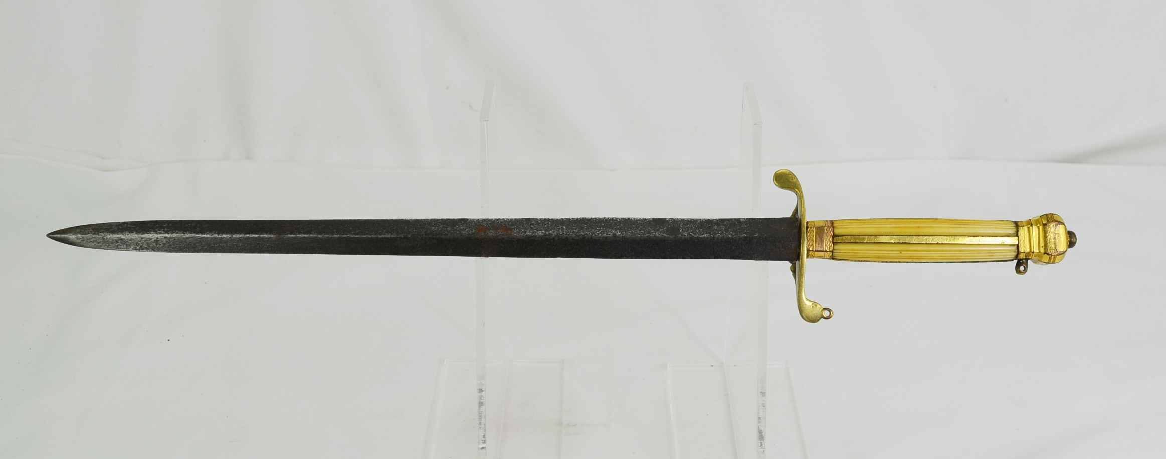19th Century 5 Ball British Naval Officer’s Dirk - Image 2