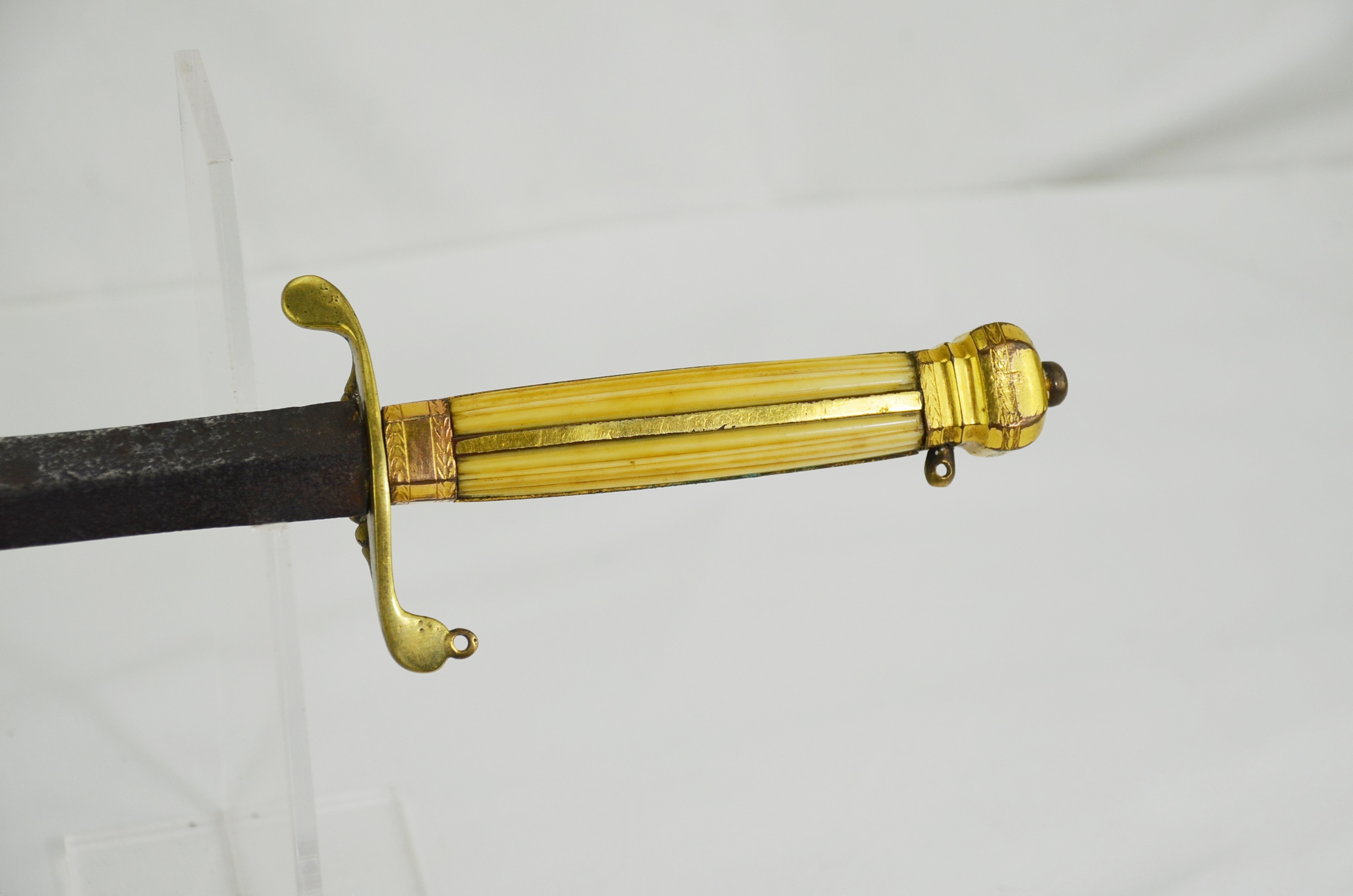 19th Century 5 Ball British Naval Officer’s Dirk - Image 3