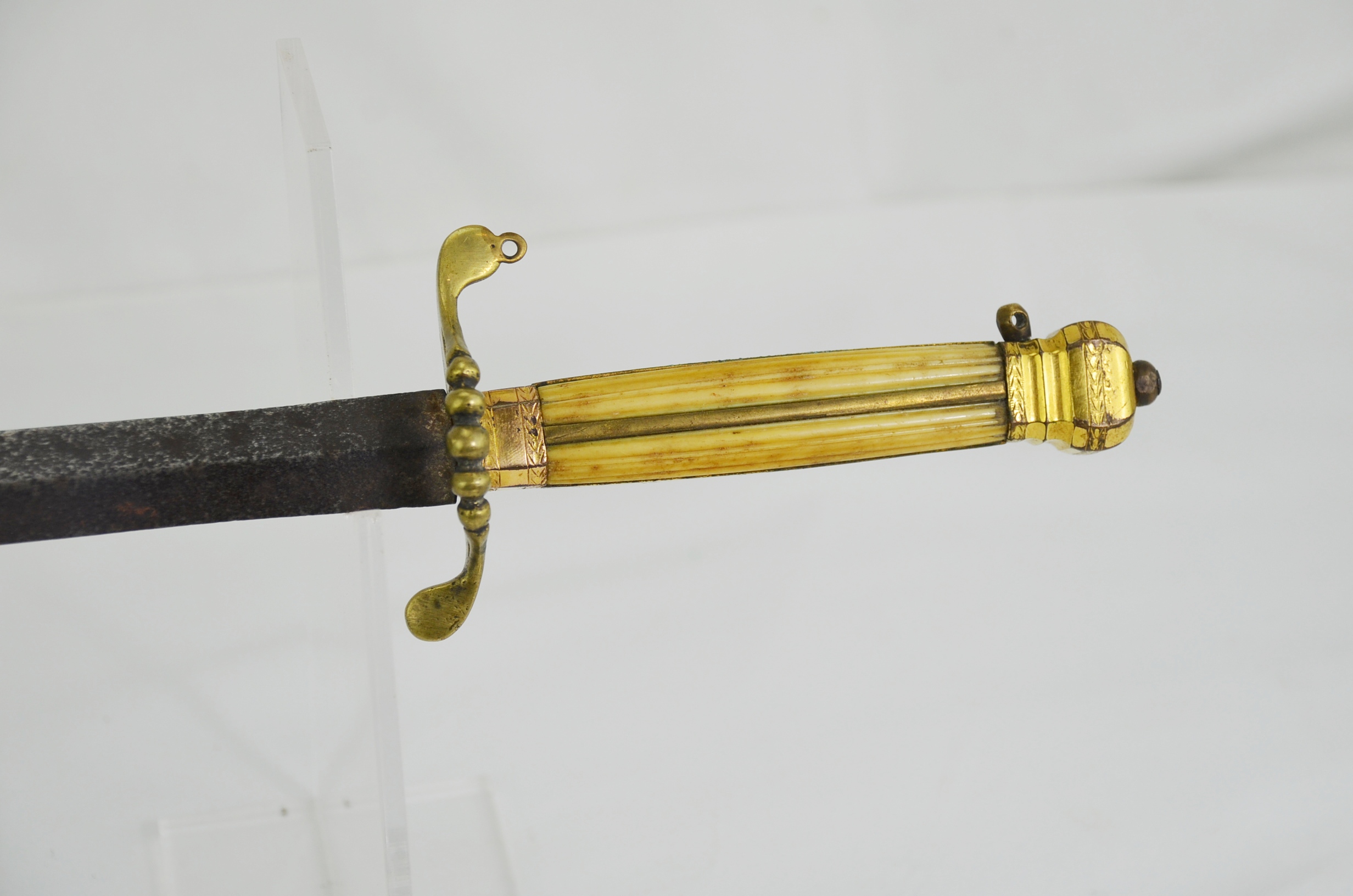 19th Century 5 Ball British Naval Officer’s Dirk - Image 4