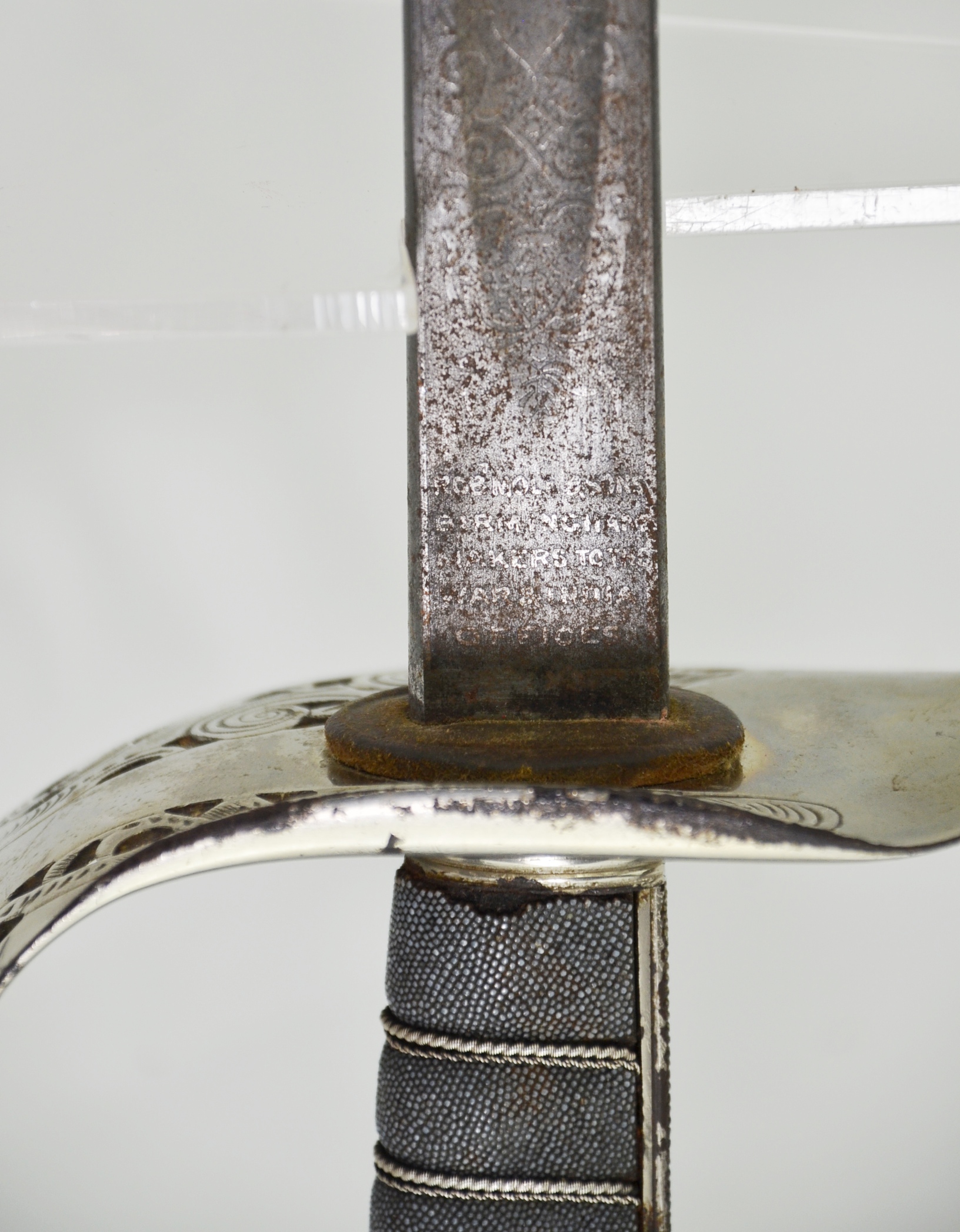 WW1 Era British Military Officer’s Sword by Robert Mole - Image 2