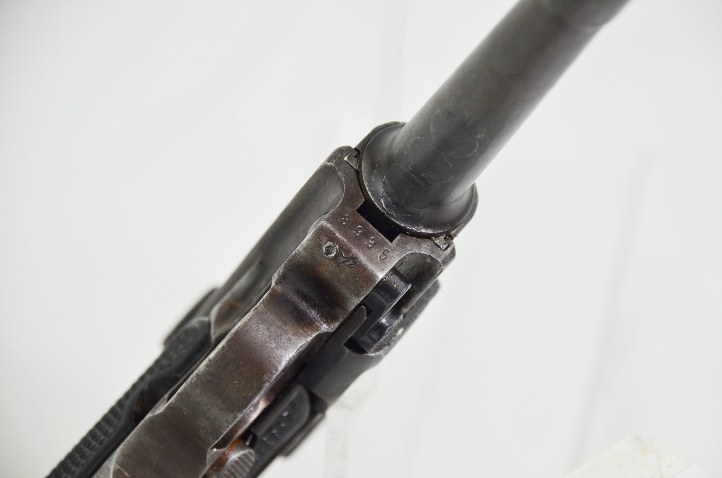 Original WW2 German P08 Luger Pistol dated 1939 - Deactivated - Image 11