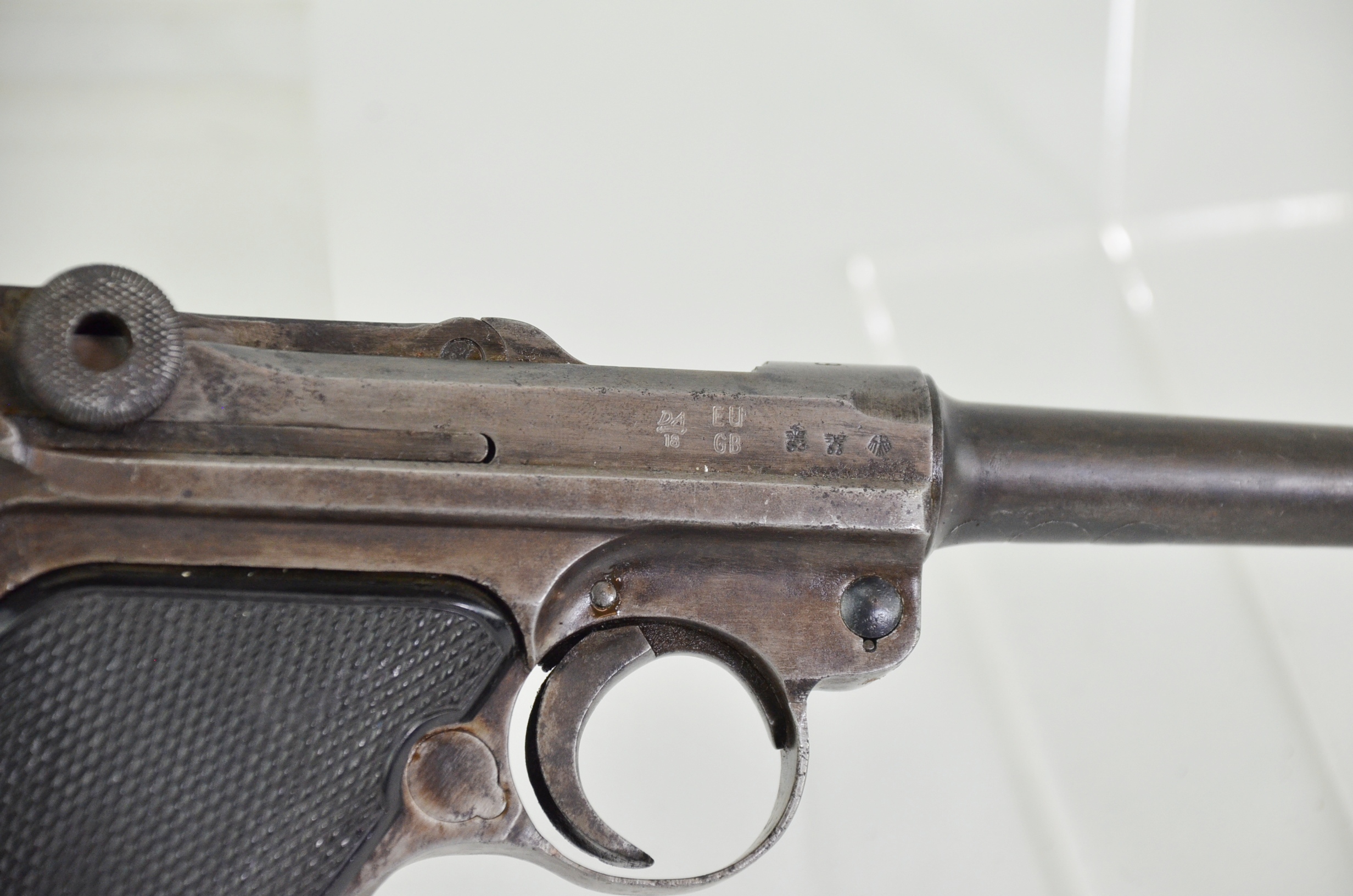 Original WW2 German P08 Luger Pistol dated 1939 - Deactivated - Image 6