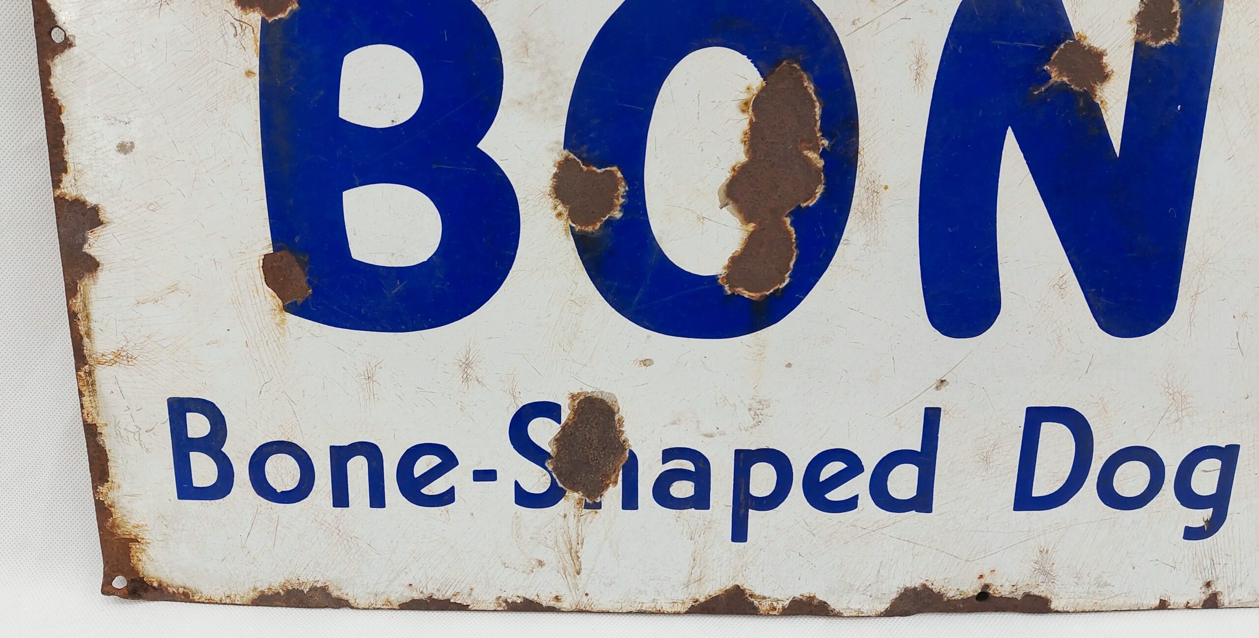 Spratts Bonio Dog Biscuits Enamel Sign - Image 7