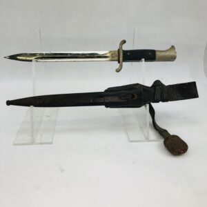 Untouched WW2 German Dress Bayonet By E & F Horster Of  Solingen With Scabbard, Frog And Portepee