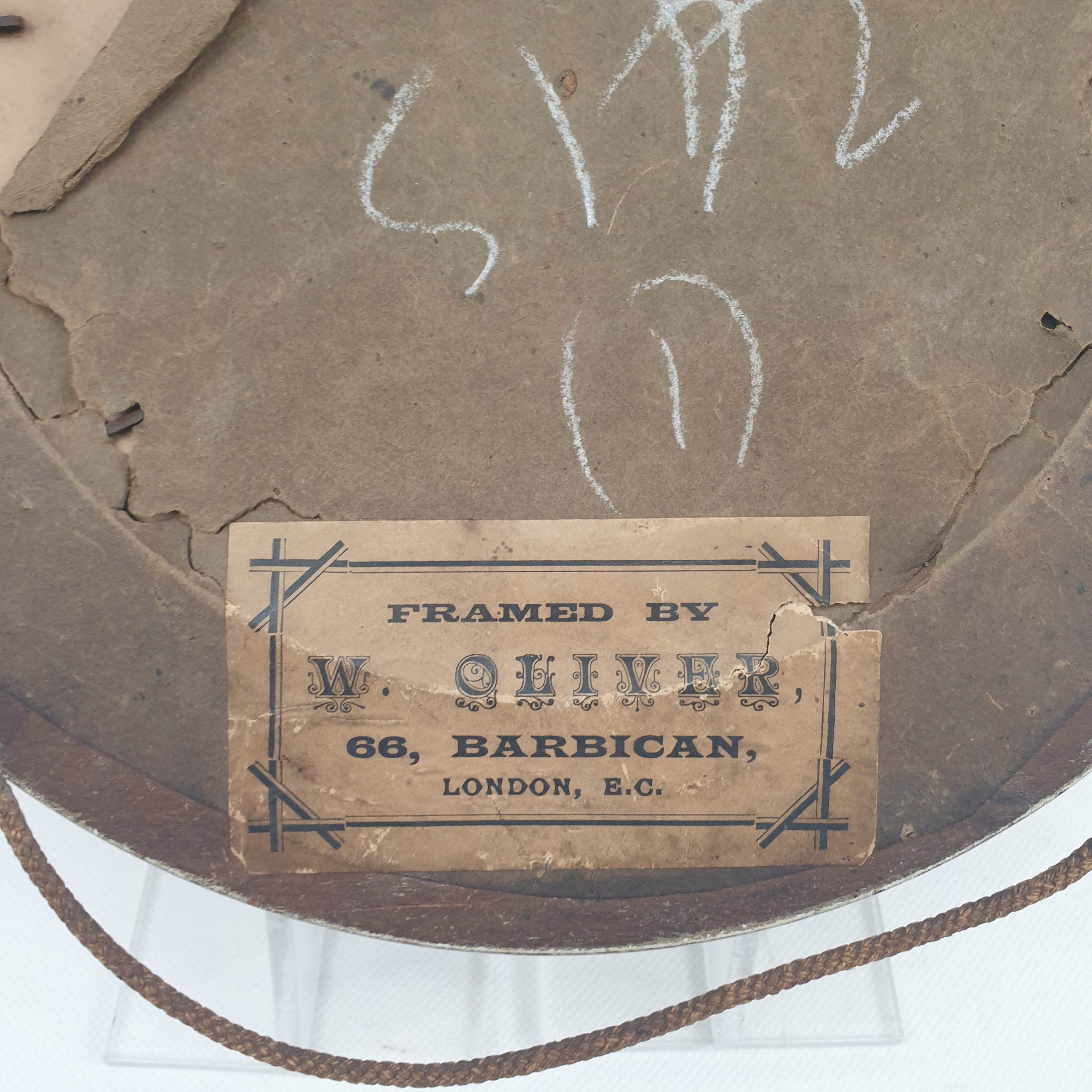 1892 Koh I Noor Paddle Steamer Souvenir Life Ring With Original Watercolour - Image 2