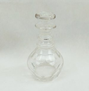 18th Century Cut Glass Lead Crystal Half Size Decanter