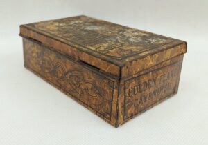 Circa 1910 Richmond And Cavendish Pioneer Brand Smoking Tobacco Tin