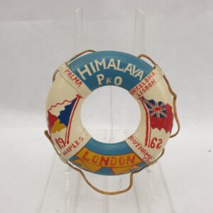 P & O 1962 Cruise Liner Himalaya Souvenir Life Ring