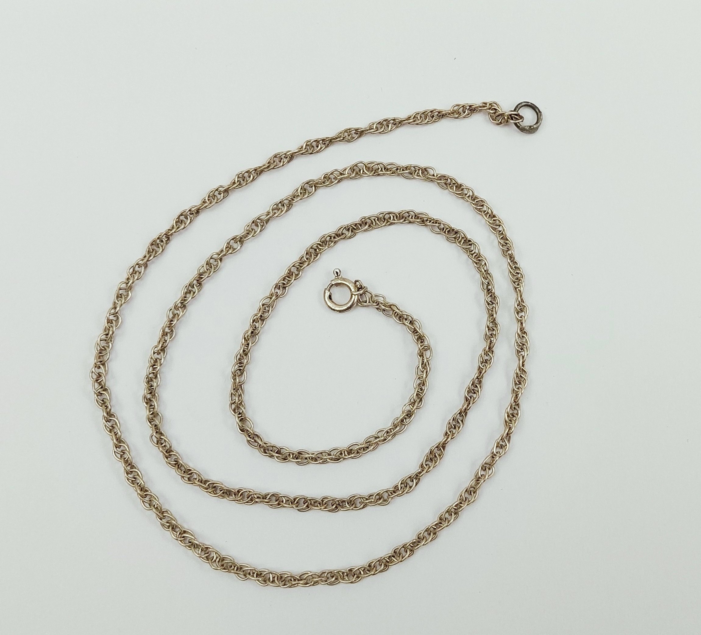 23 Inch Sterling Silver Necklace Chain