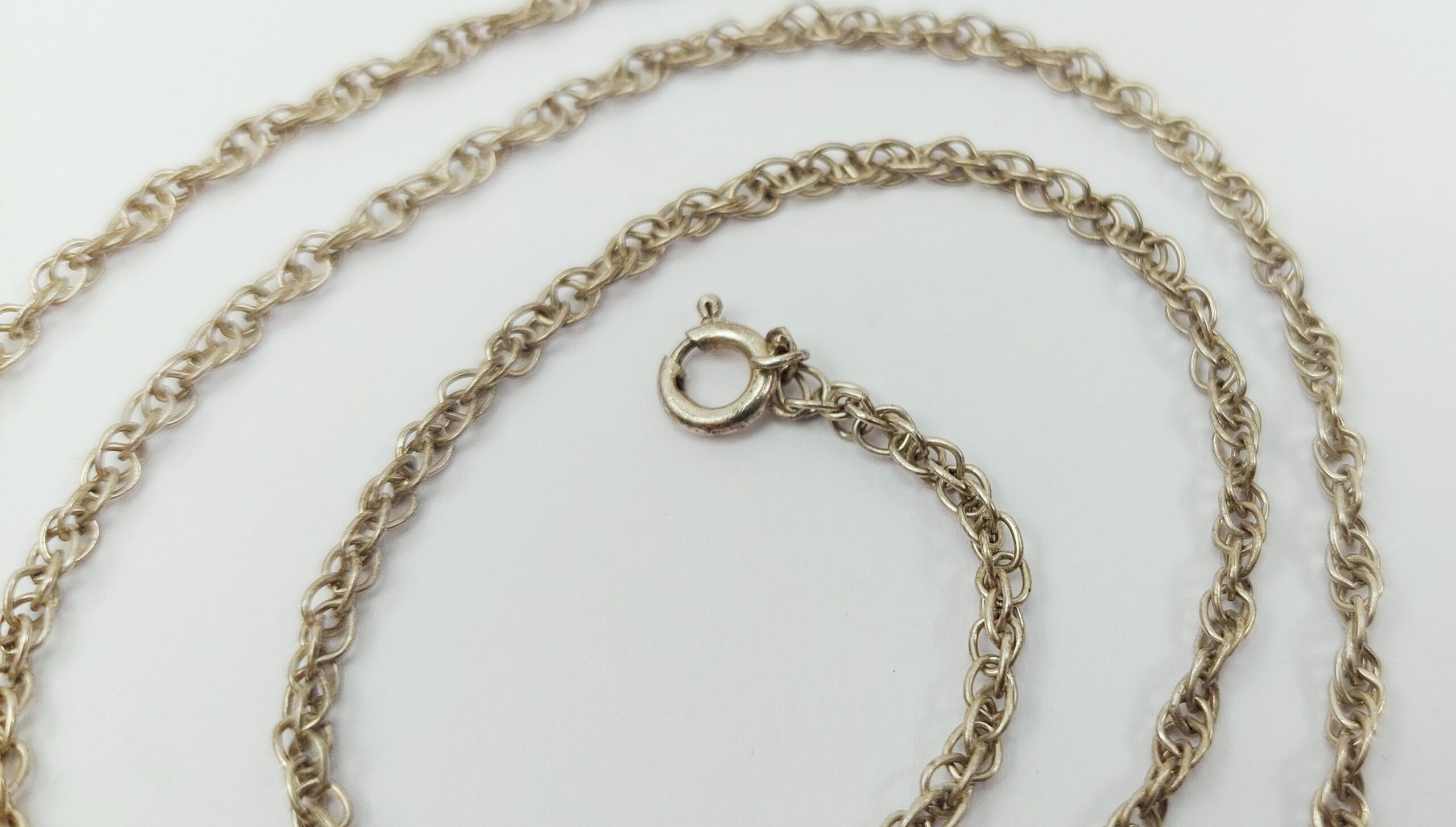 23 Inch Sterling Silver Necklace Chain - Image 3