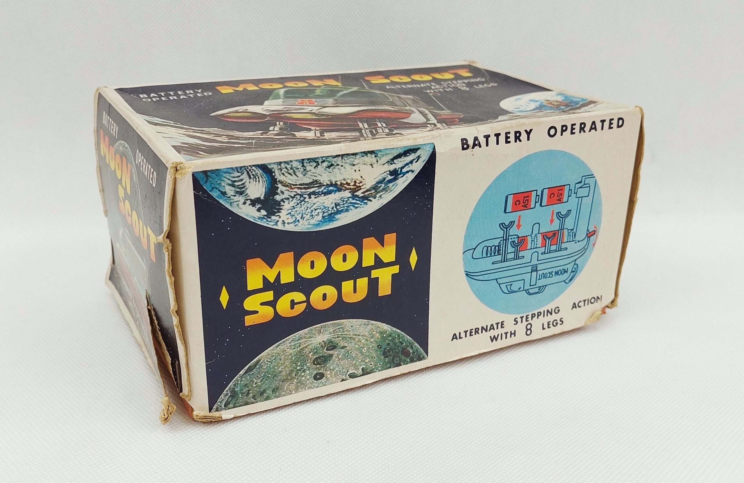 Boxed 1960s Battery Operated Moon Scout Toy - Image 4