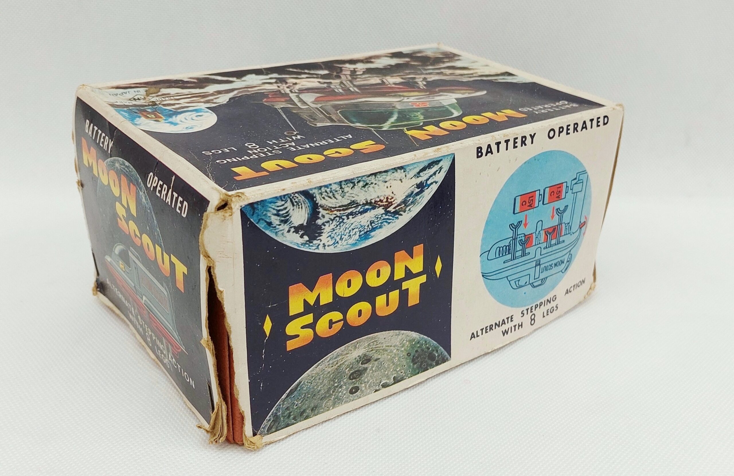 Boxed 1960s Battery Operated Moon Scout Toy - Image 3