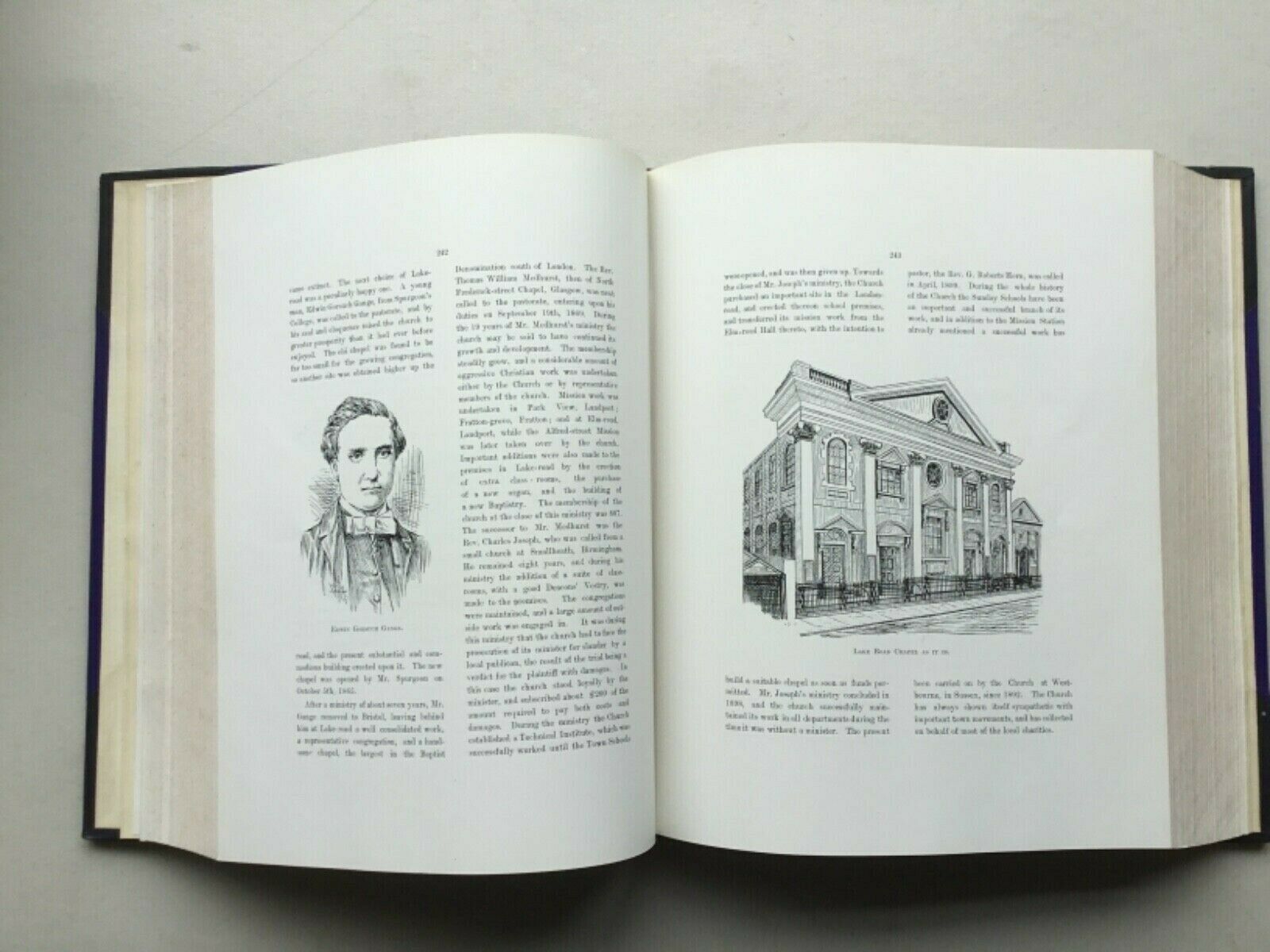 History of Portsmouth by William Gates - original 1900 half leather edition - Image 5