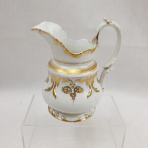 Circa 1800 Spode Gilded Two Part Handle Jug