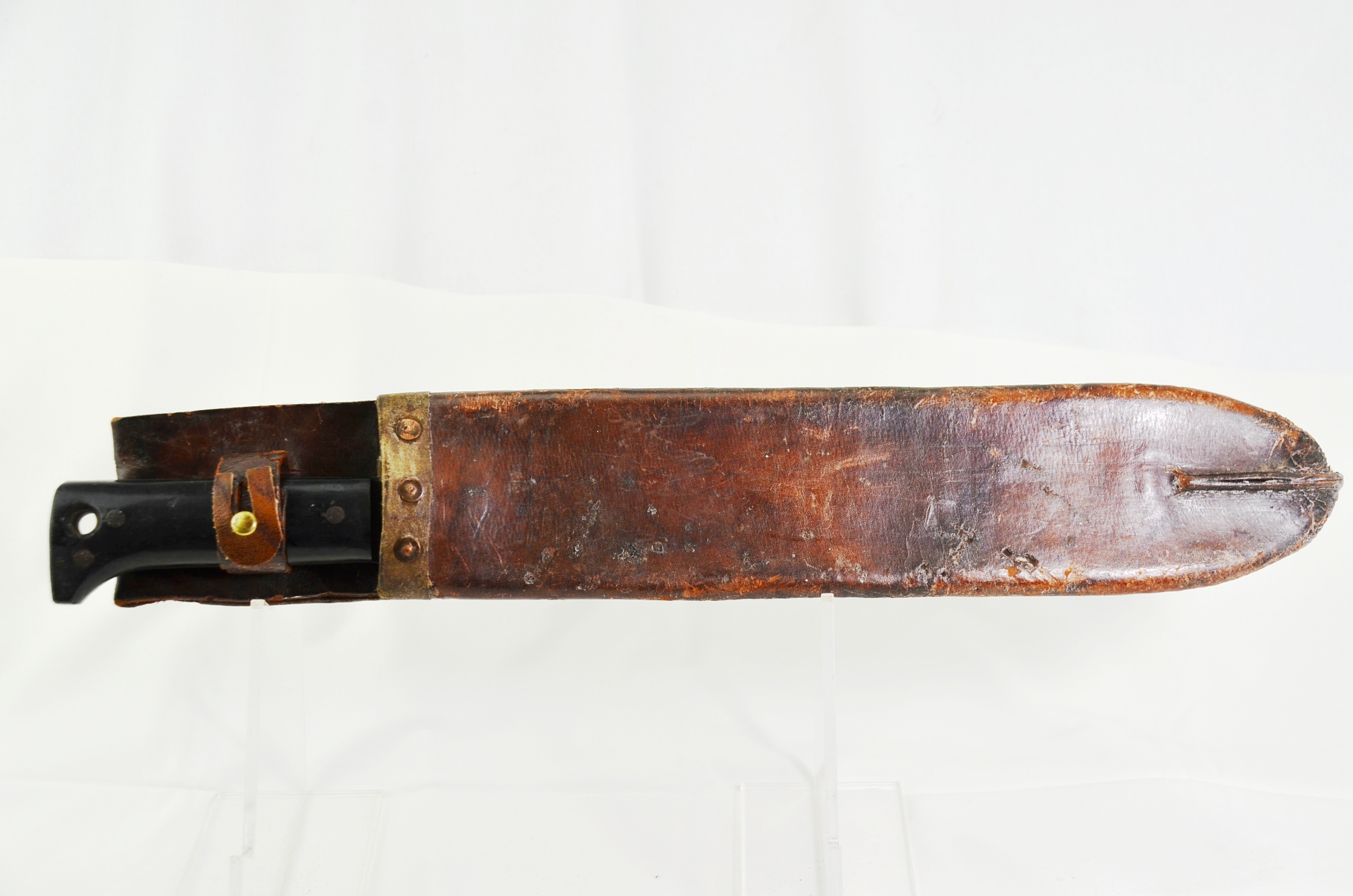 WW2 Canadian Legitmus Collins & Co Machete and Sheath - Image 2