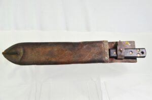 WW2 British J.J.B. Machete and Leather Sheath