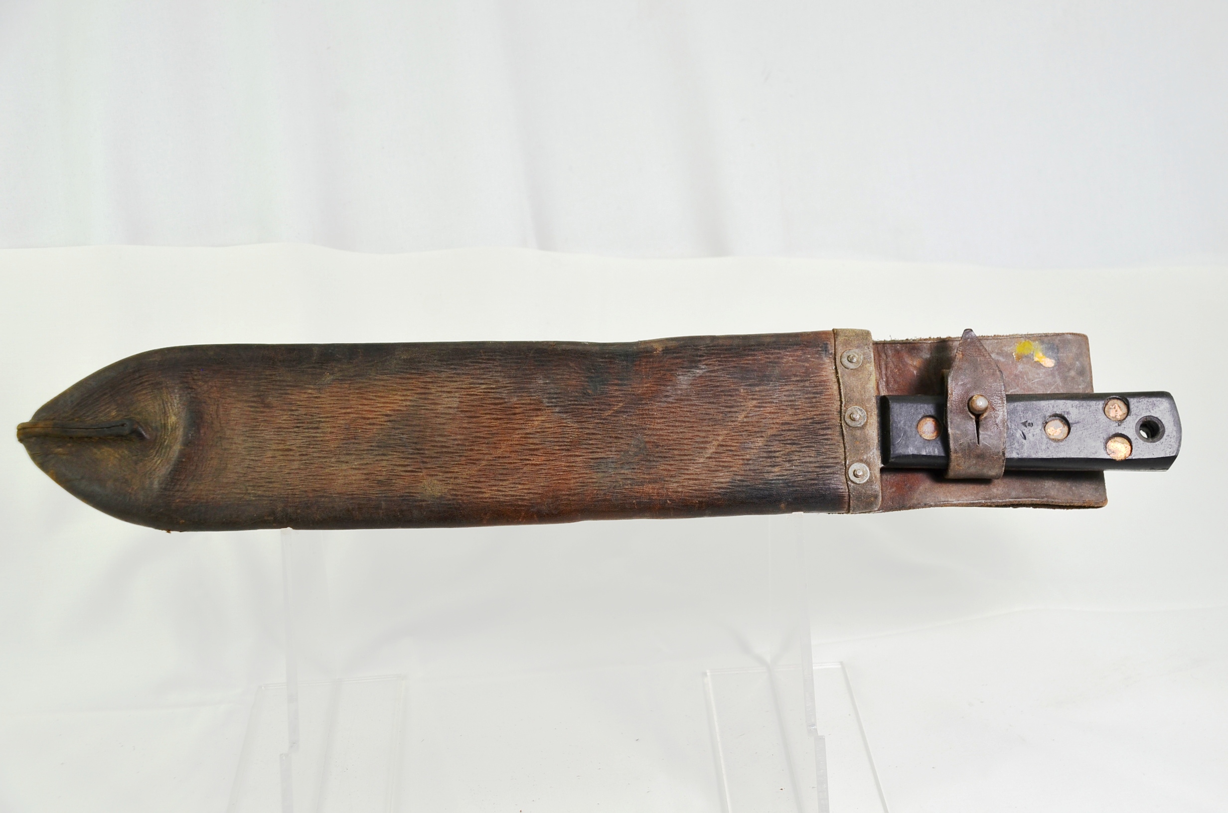 WW2 British J.J.B. Machete and Leather Sheath