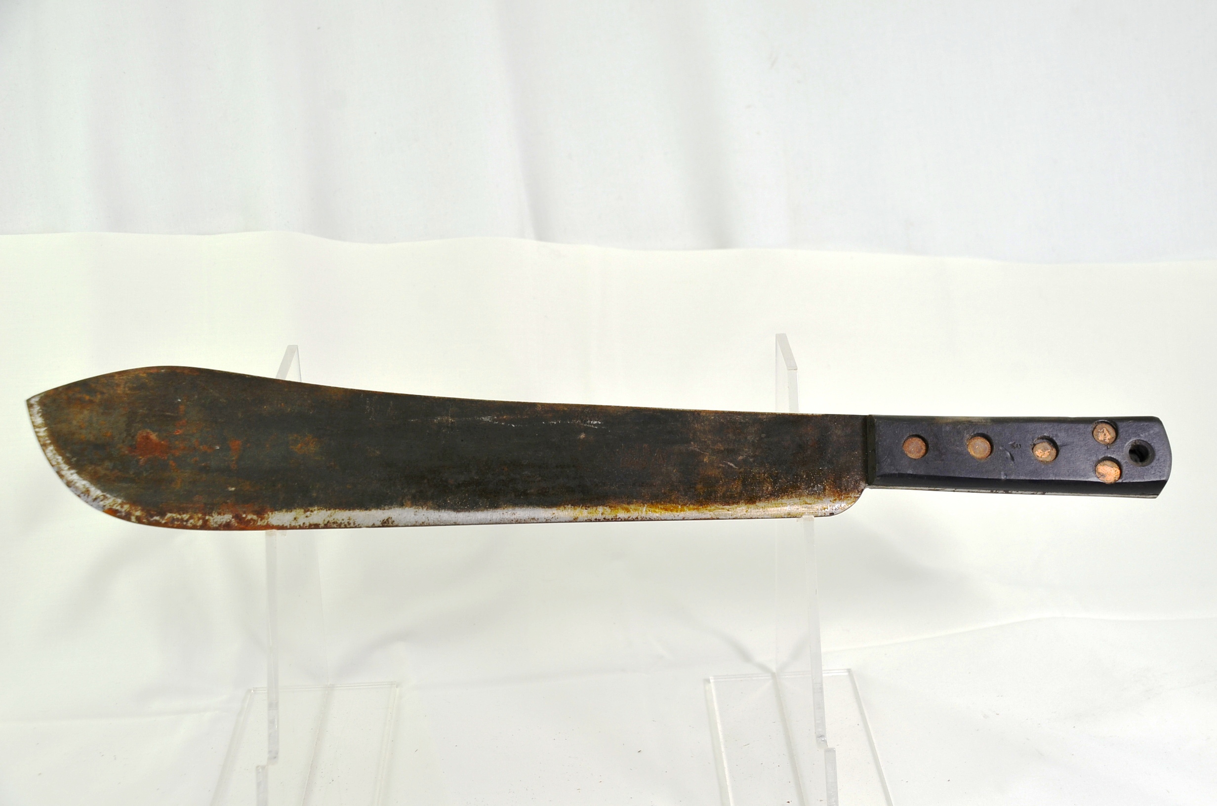 WW2 British J.J.B. Machete and Leather Sheath - Image 5