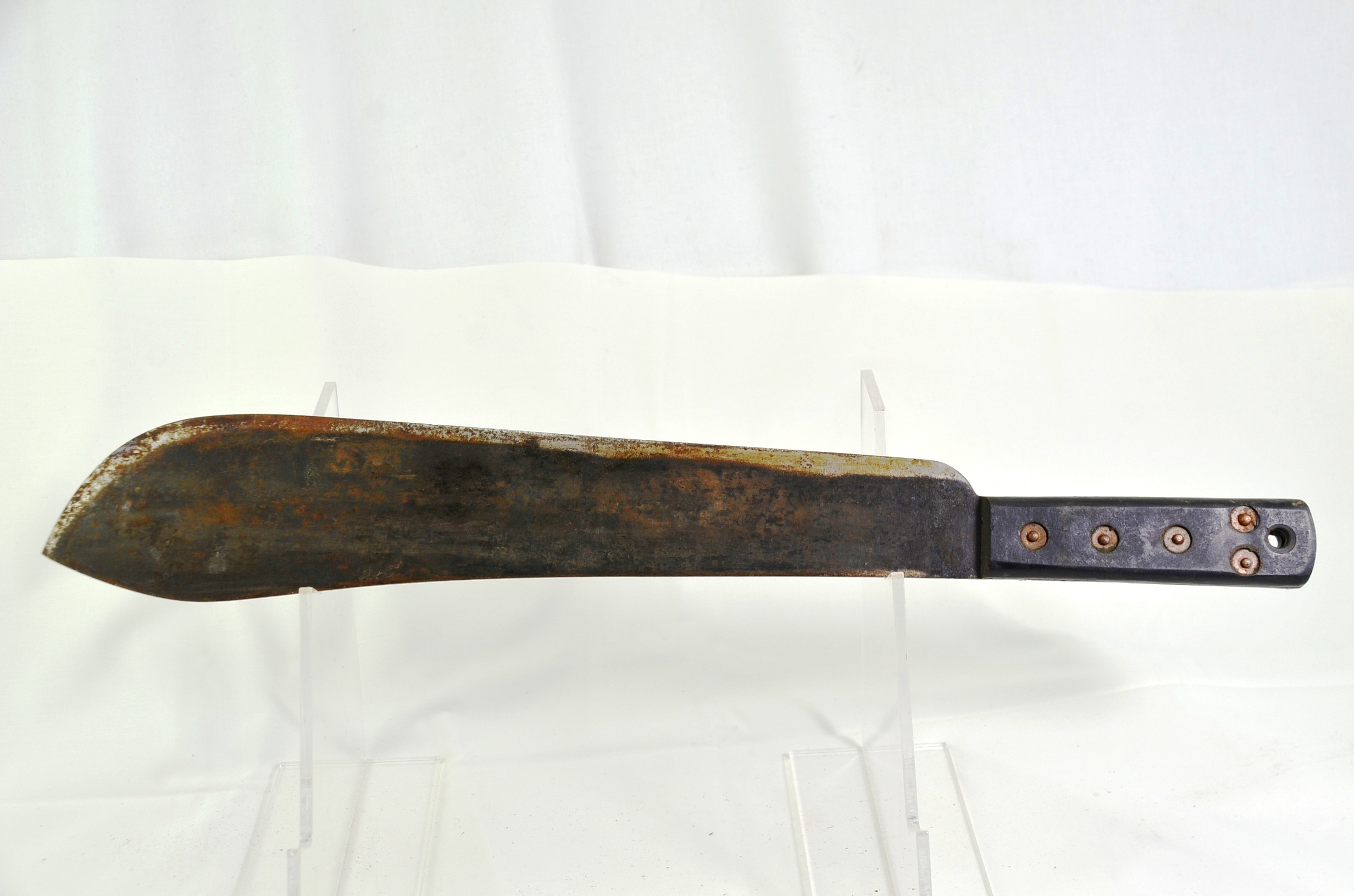 WW2 British J.J.B. Machete and Leather Sheath - Image 6