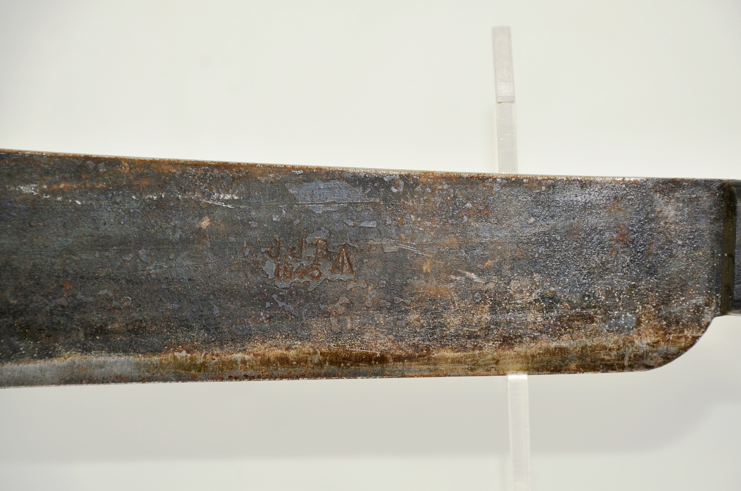 WW2 British J.J.B. Machete and Leather Sheath - Image 7