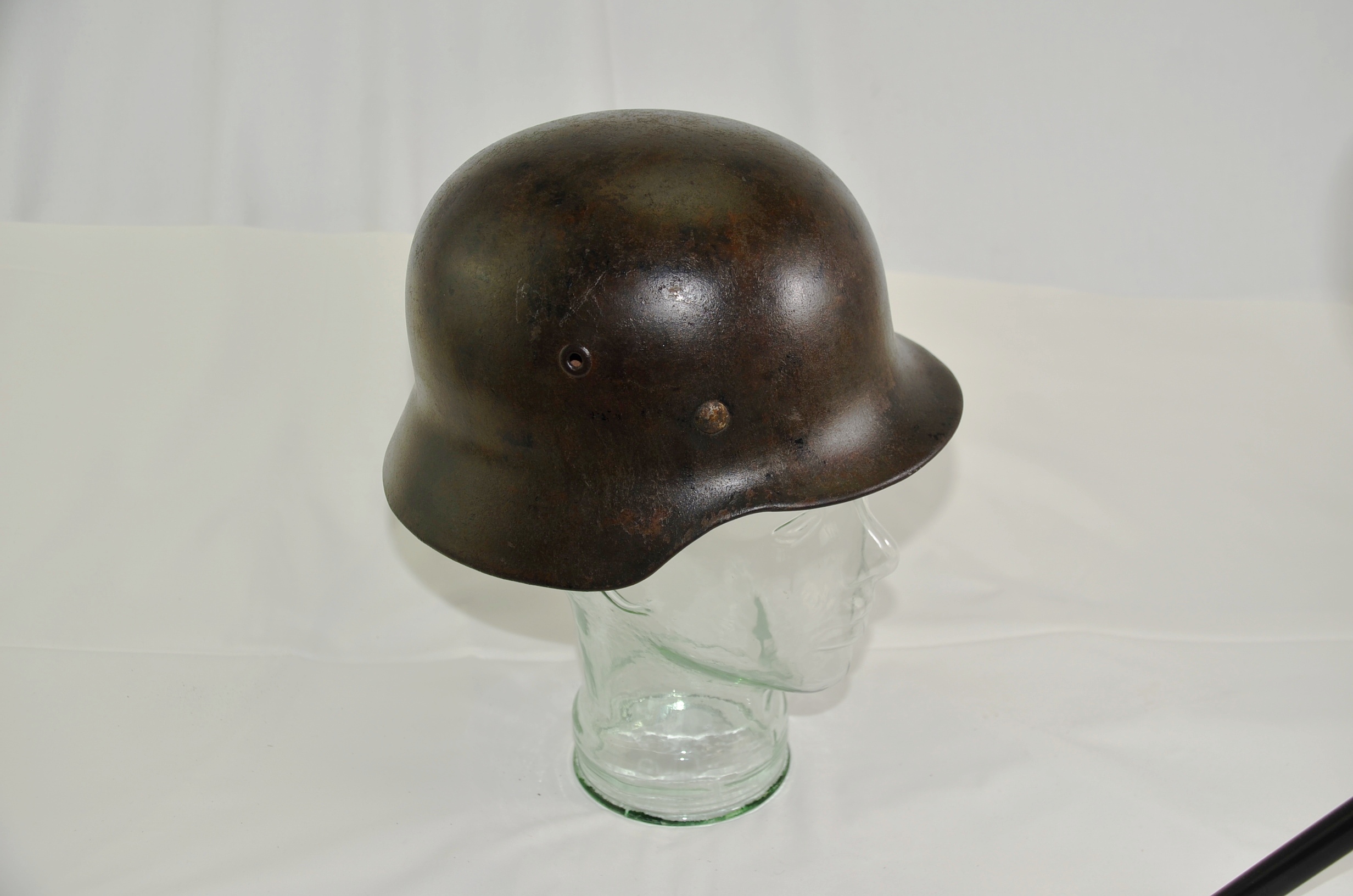 Original Nazi WW2 Heer M40 Helmet - Image 3